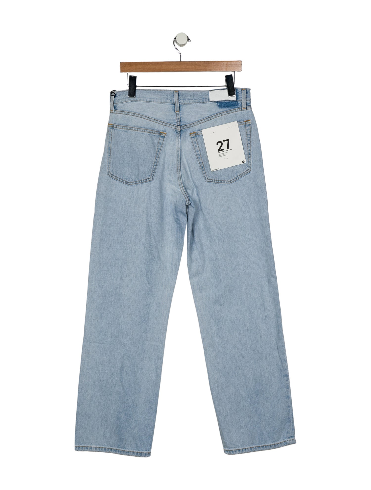 RE/DONE High-Rise Wide Leg Jeans w/ Tags