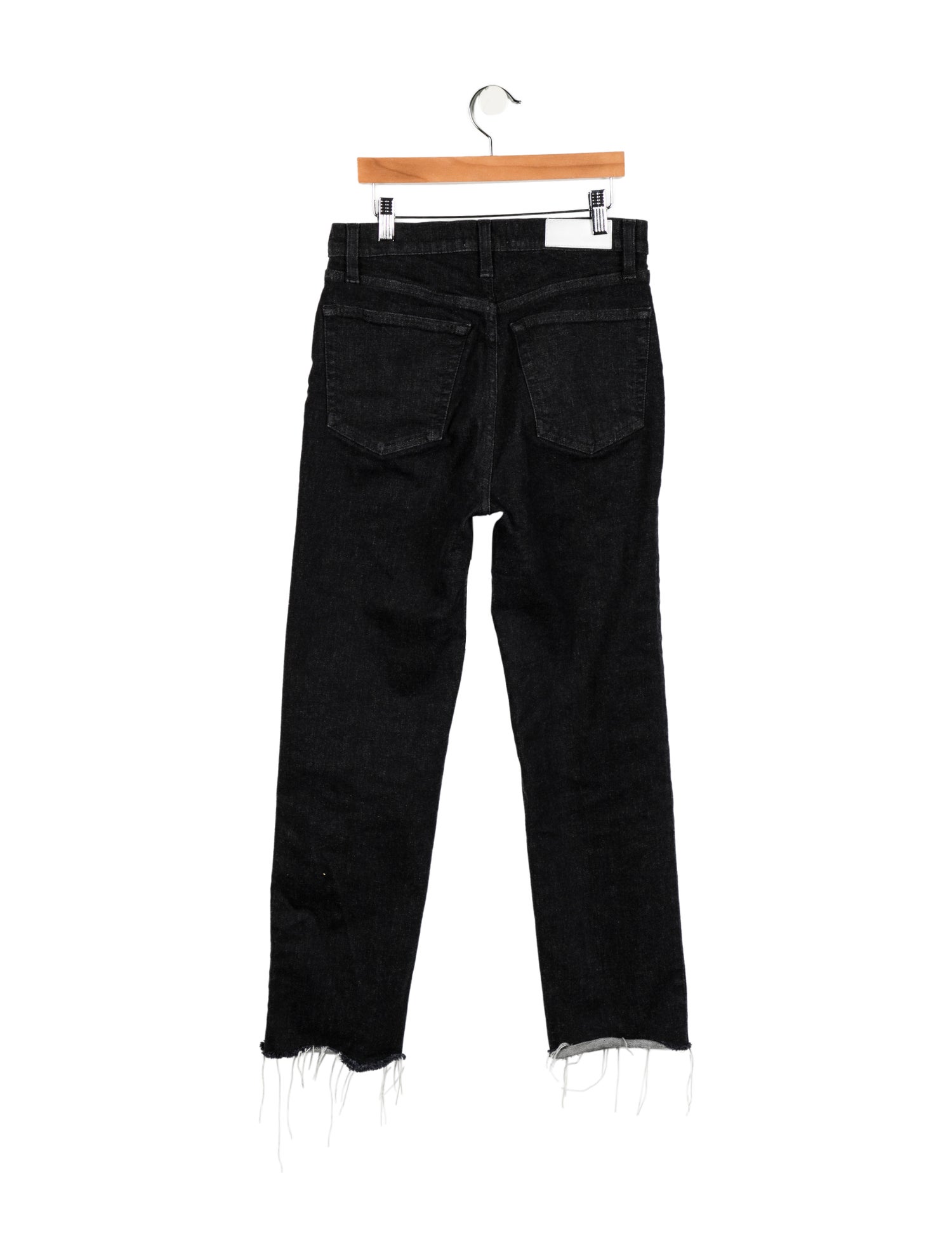 RE/DONE High-Rise Straight Leg Jeans