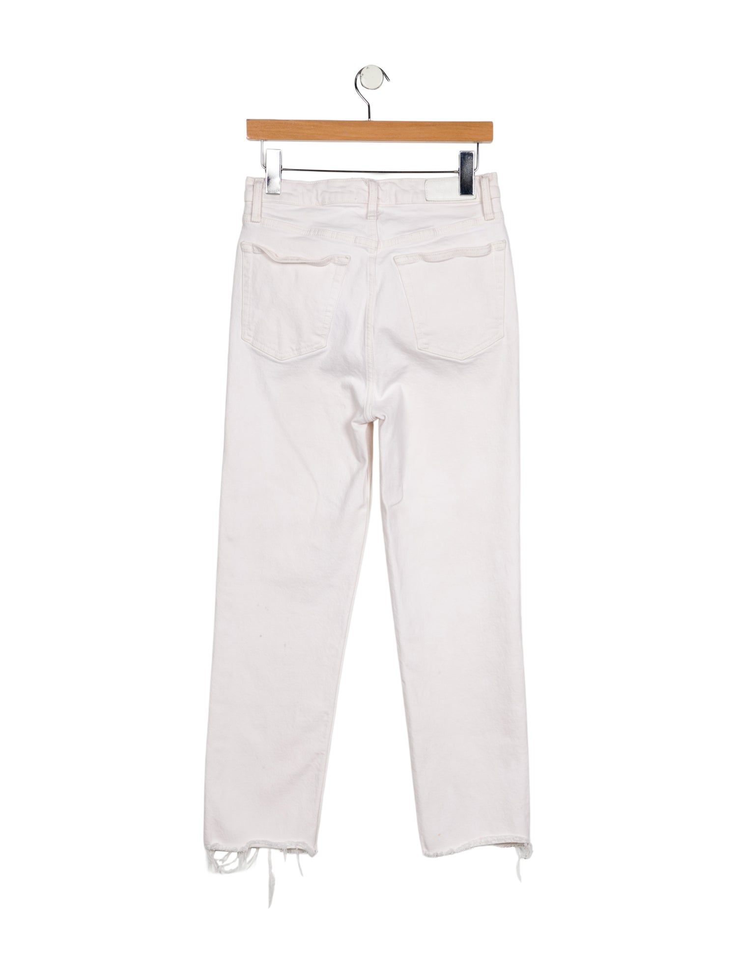 RE/DONE High-Rise Straight Leg Jeans