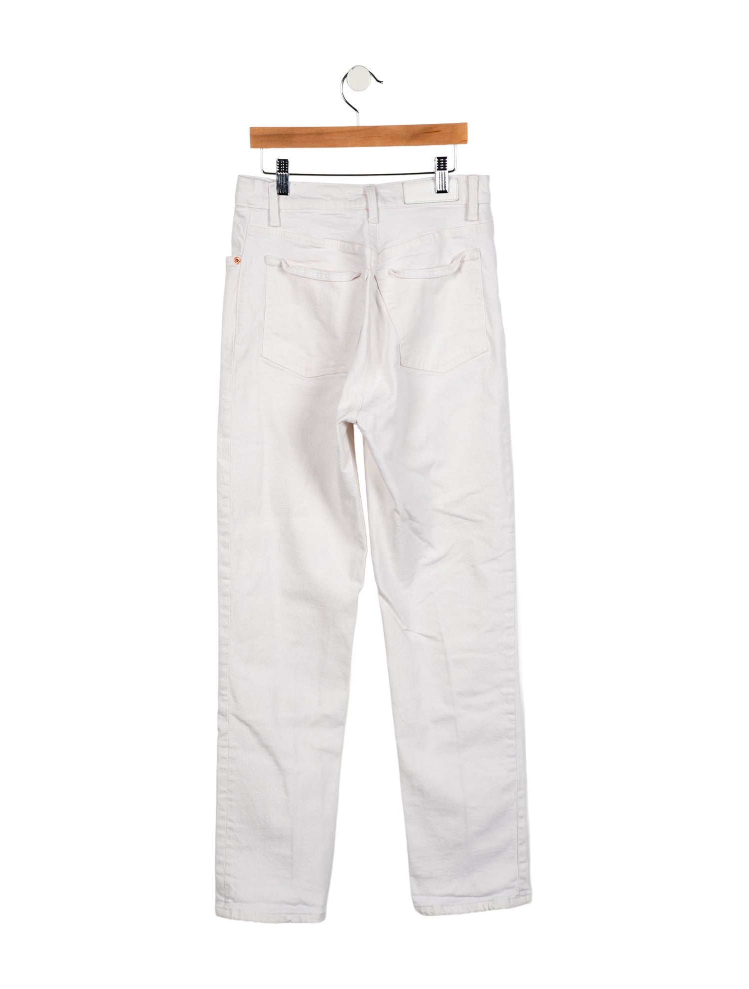 RE/DONE High-Rise Straight Leg Jeans