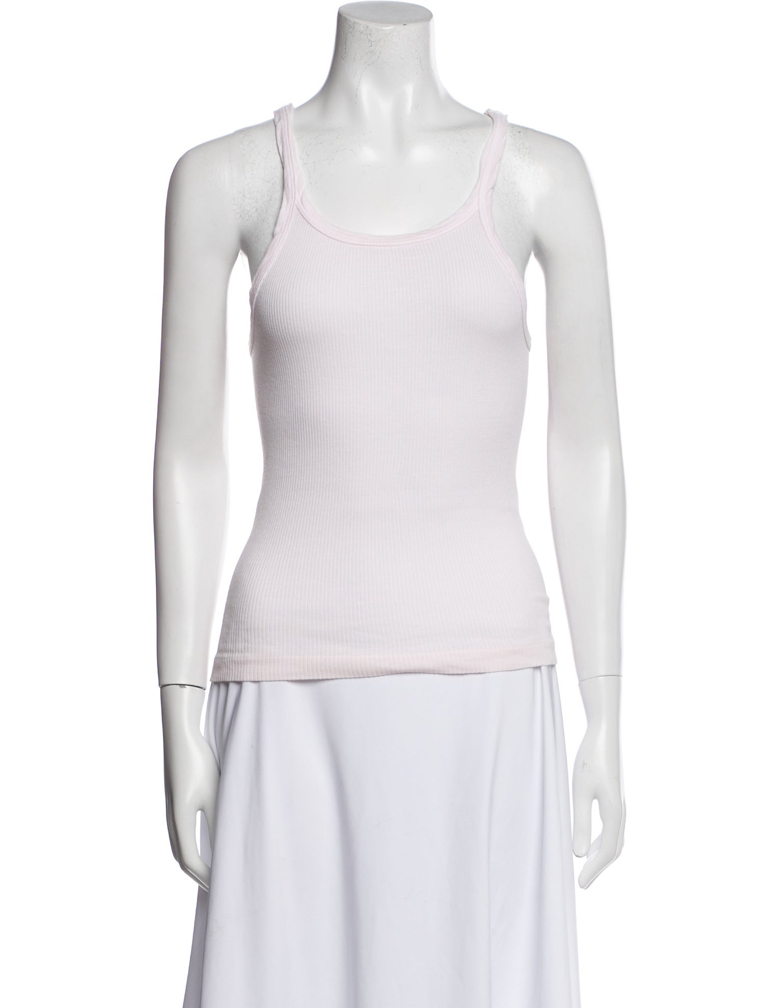 RE/DONE Scoop Neck Sleeveless Top