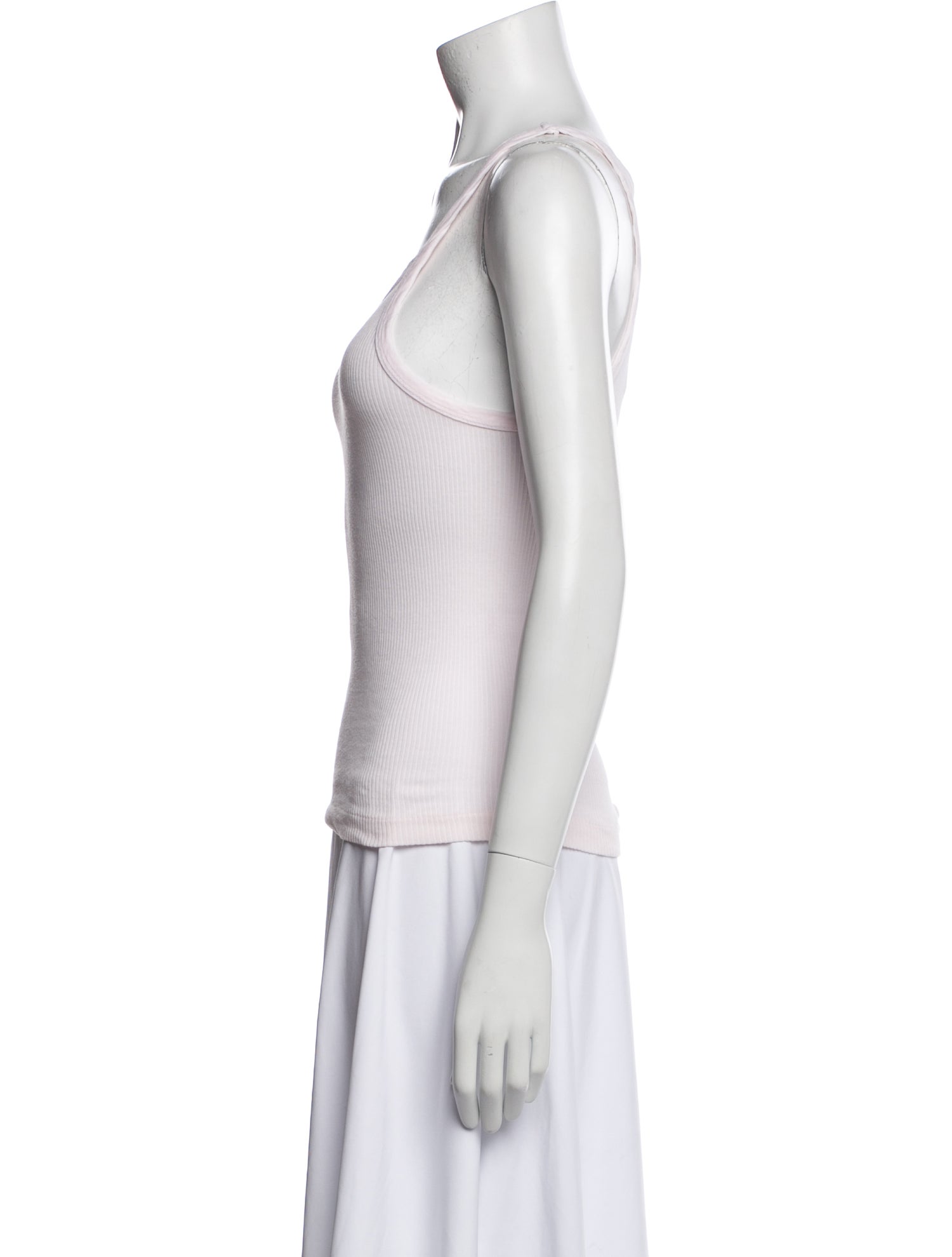 RE/DONE Scoop Neck Sleeveless Top