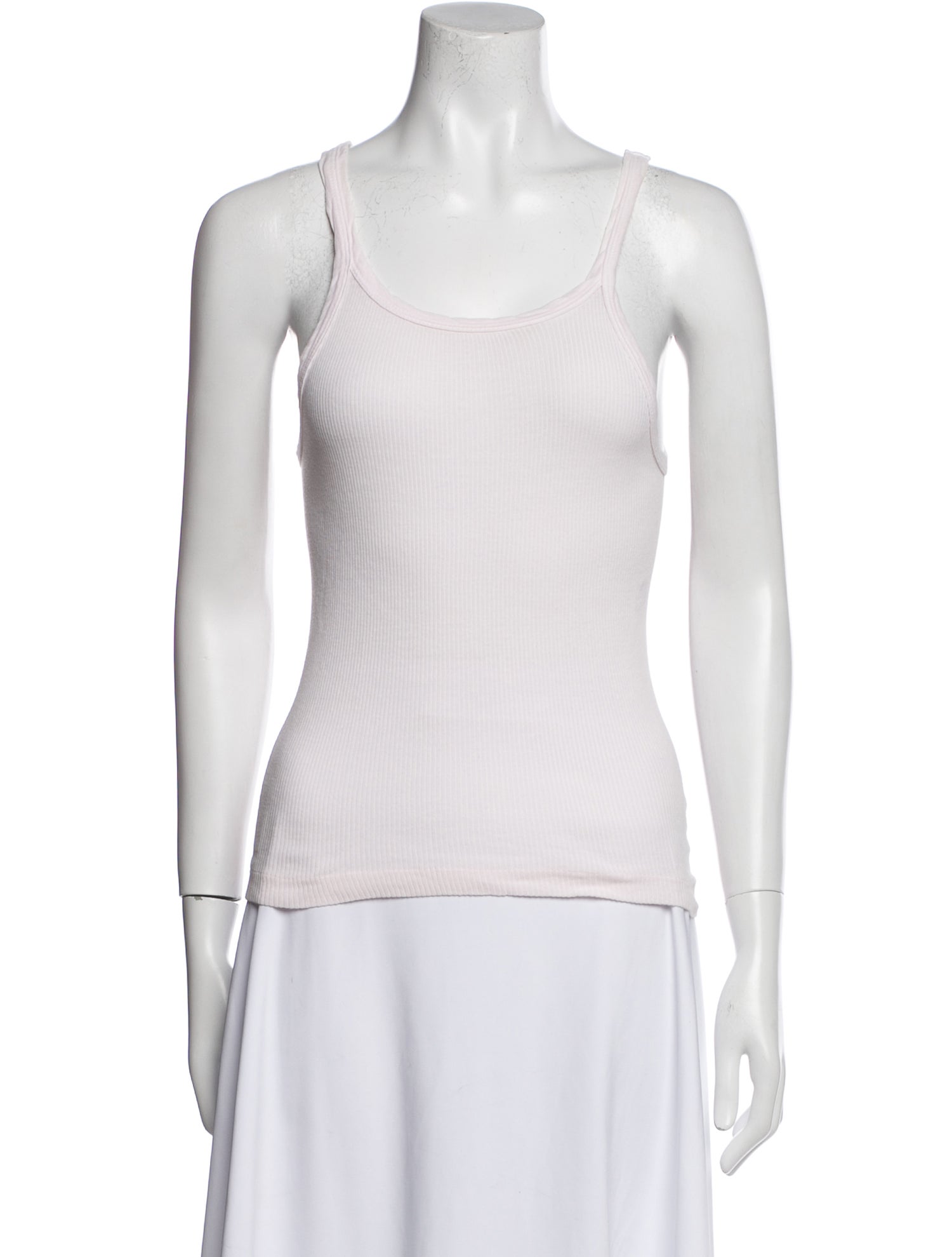 RE/DONE Scoop Neck Sleeveless Top