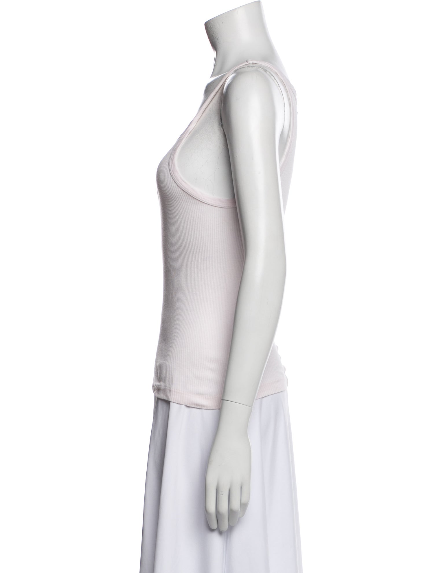 RE/DONE Scoop Neck Sleeveless Top