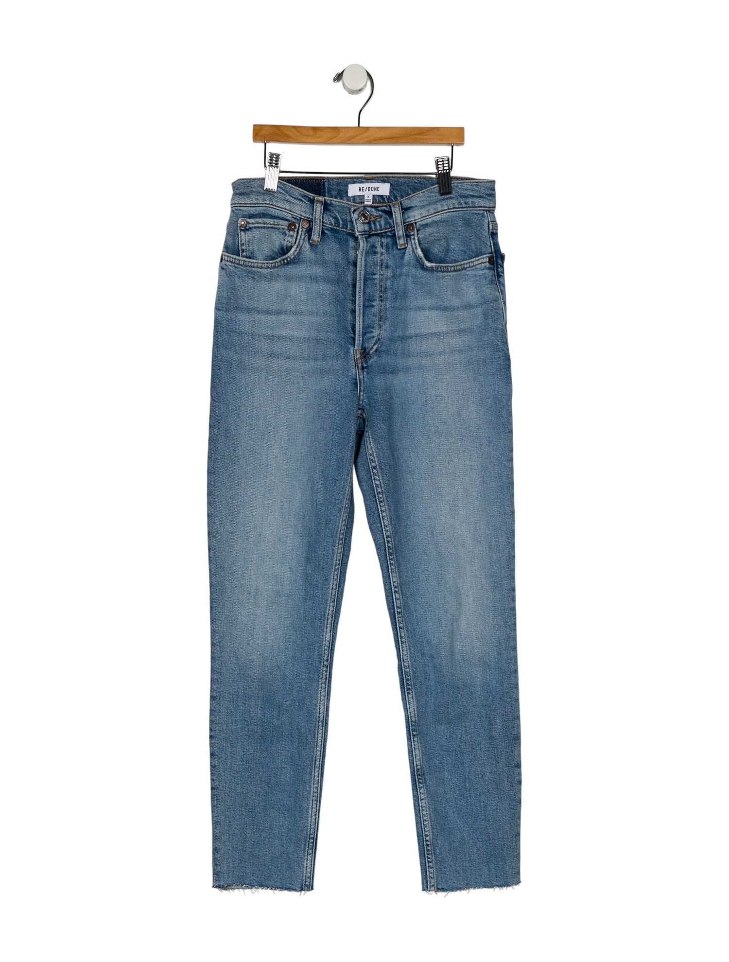RE/DONE High-Rise Skinny Leg Jeans