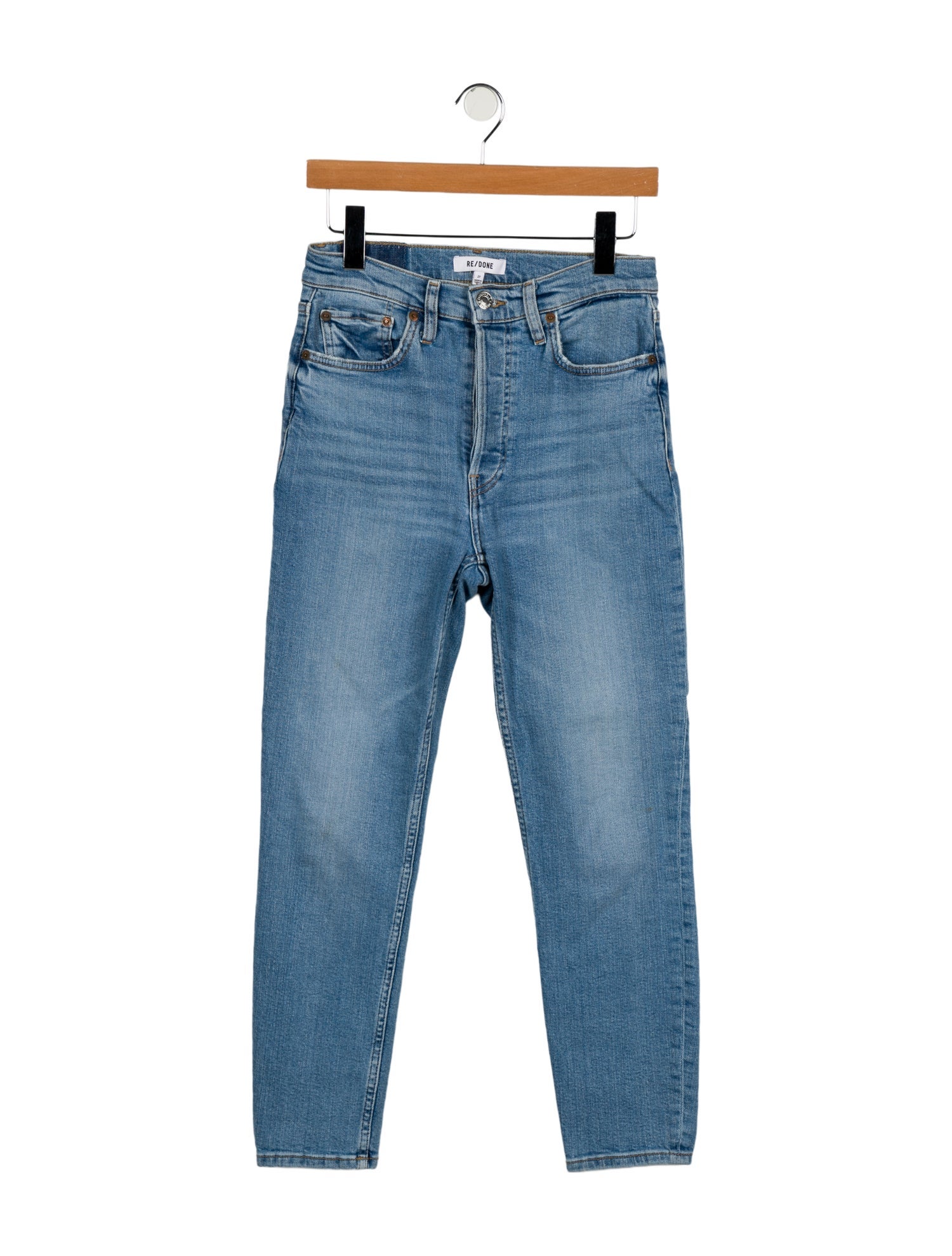 RE/DONE High-Rise Skinny Leg Jeans