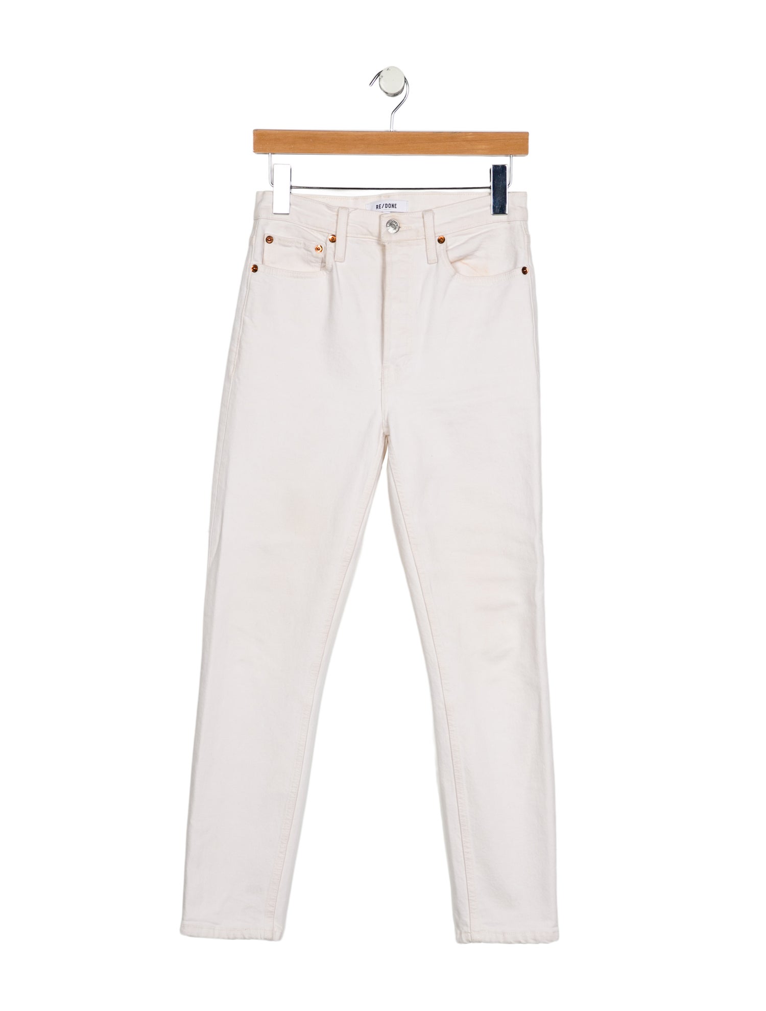 RE/DONE Mid-Rise Straight Leg Jeans