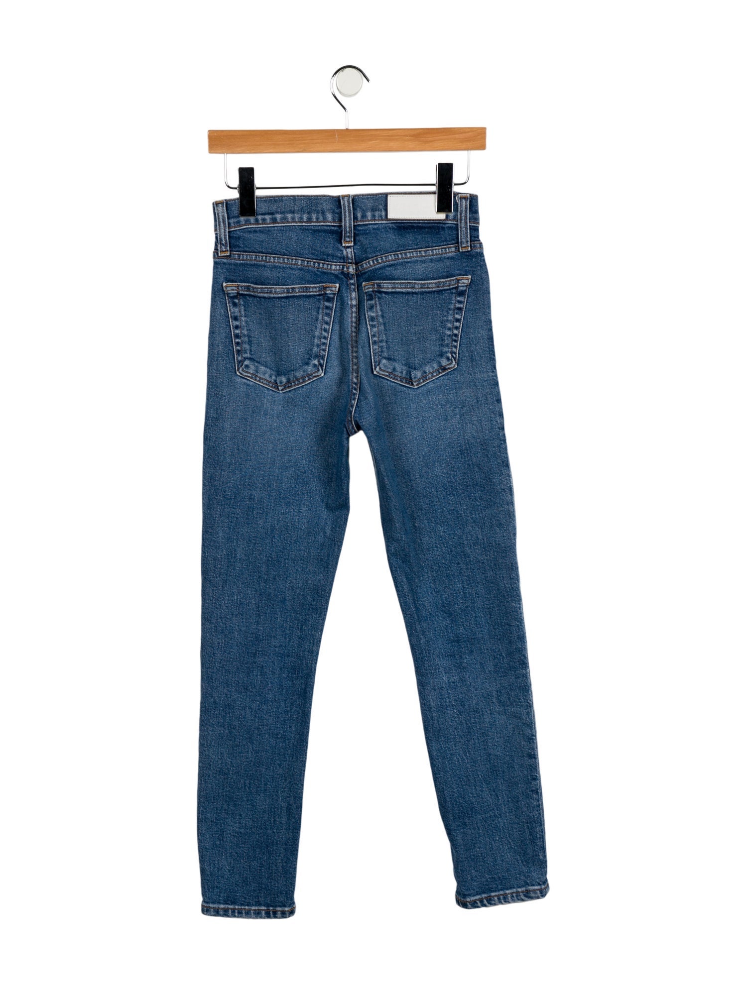 RE/DONE Mid-Rise Skinny Leg Jeans
