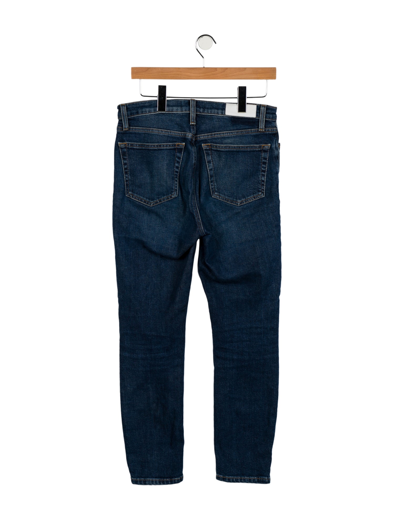 RE/DONE Mid-Rise Straight Leg Jeans