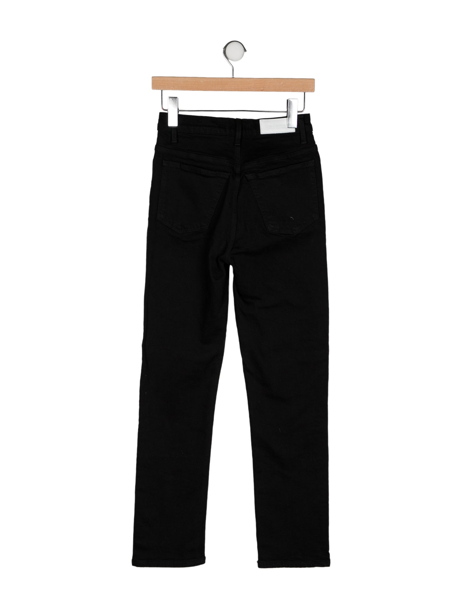 RE/DONE Mid-Rise Straight Leg Jeans