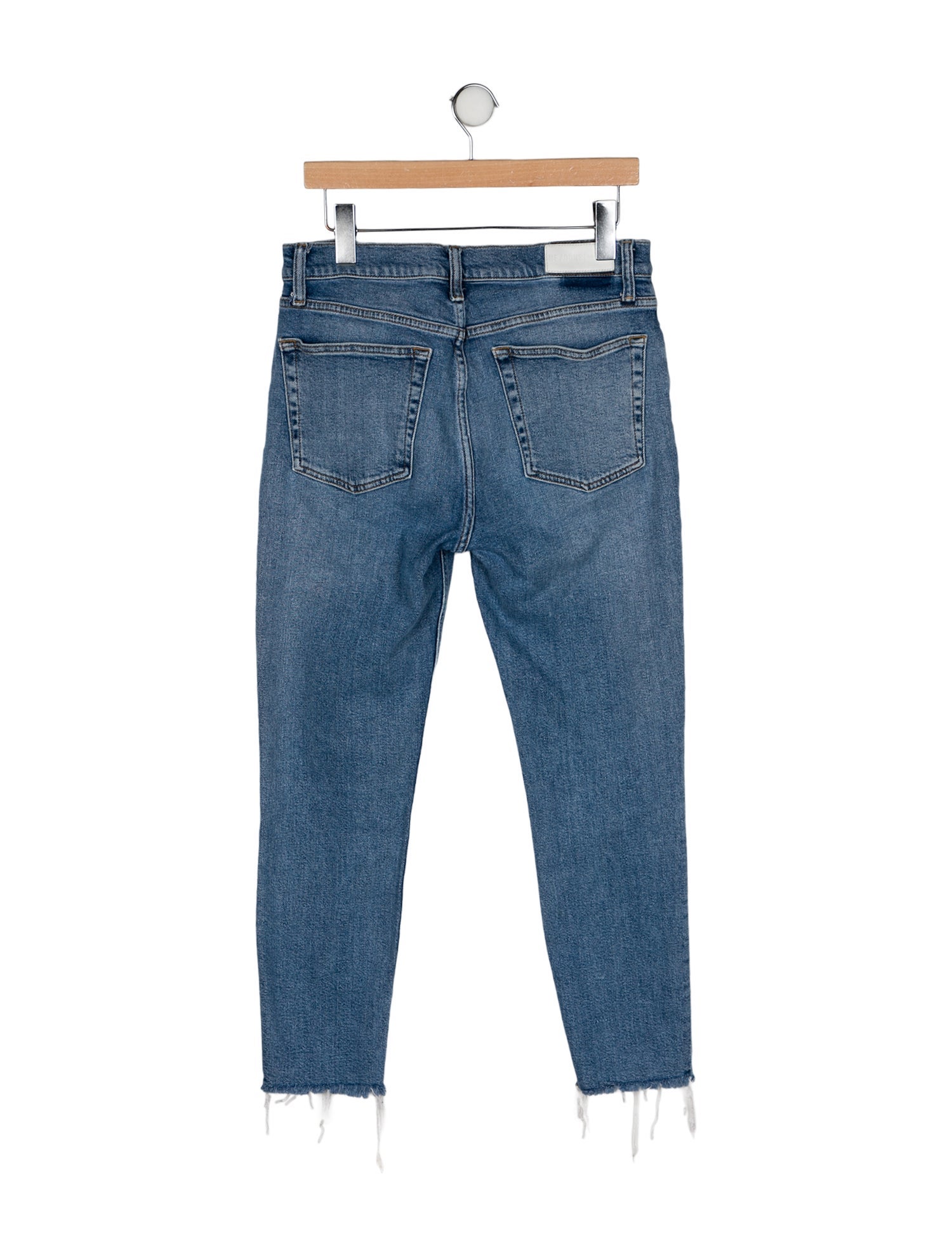 RE/DONE Mid-Rise Straight Leg Jeans