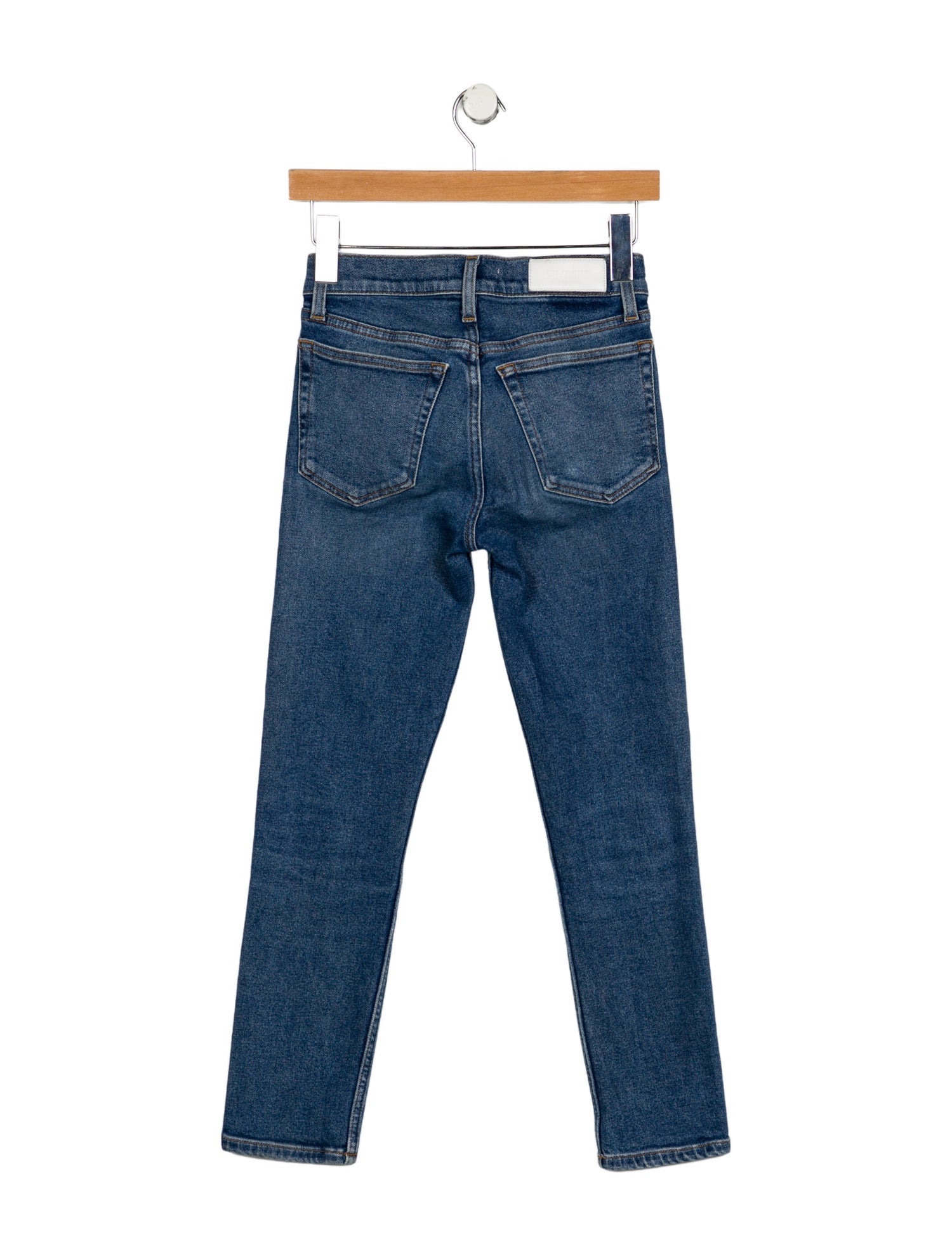 RE/DONE Low-Rise Skinny Leg Jeans