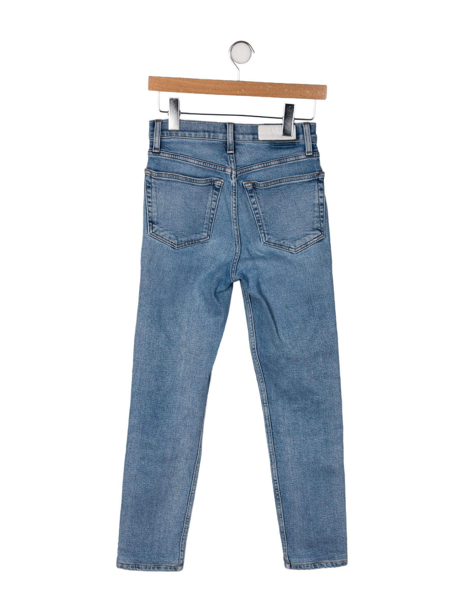 RE/DONE High-Rise Skinny Leg Jeans