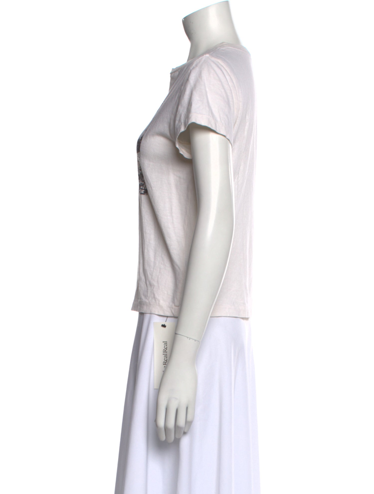 RE/DONE Graphic Print Crew Neck T-Shirt