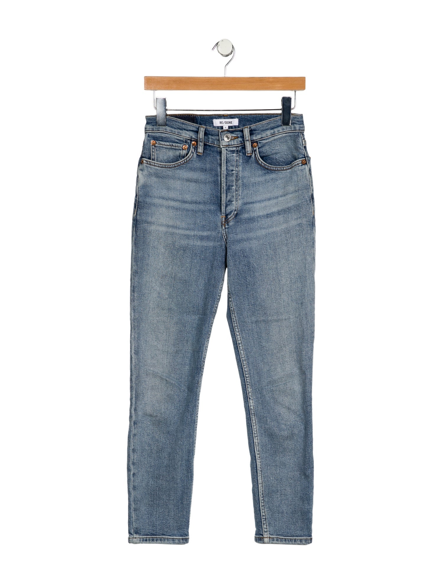 RE/DONE Mid-Rise Skinny Leg Jeans