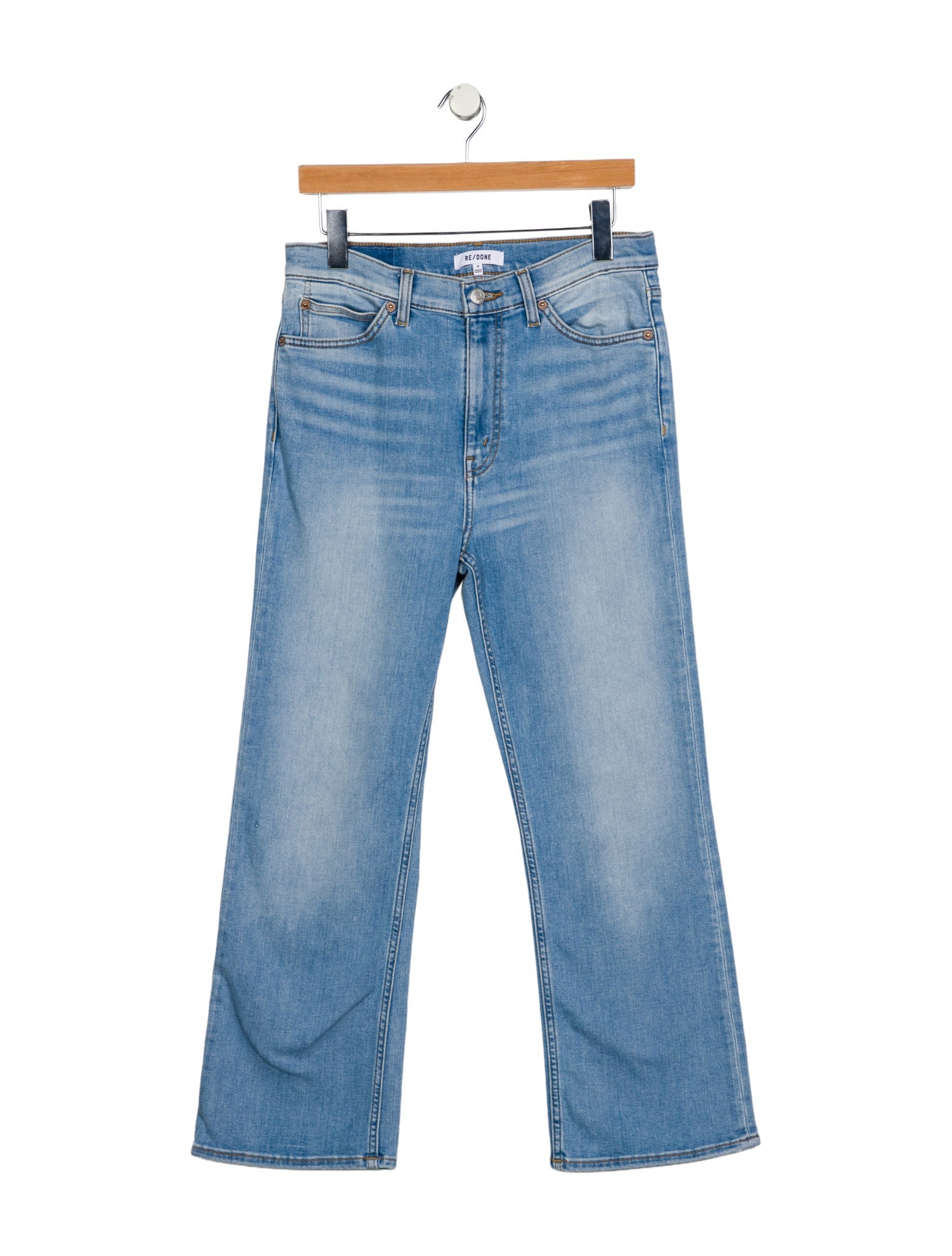 RE/DONE High-Rise Wide Leg Jeans