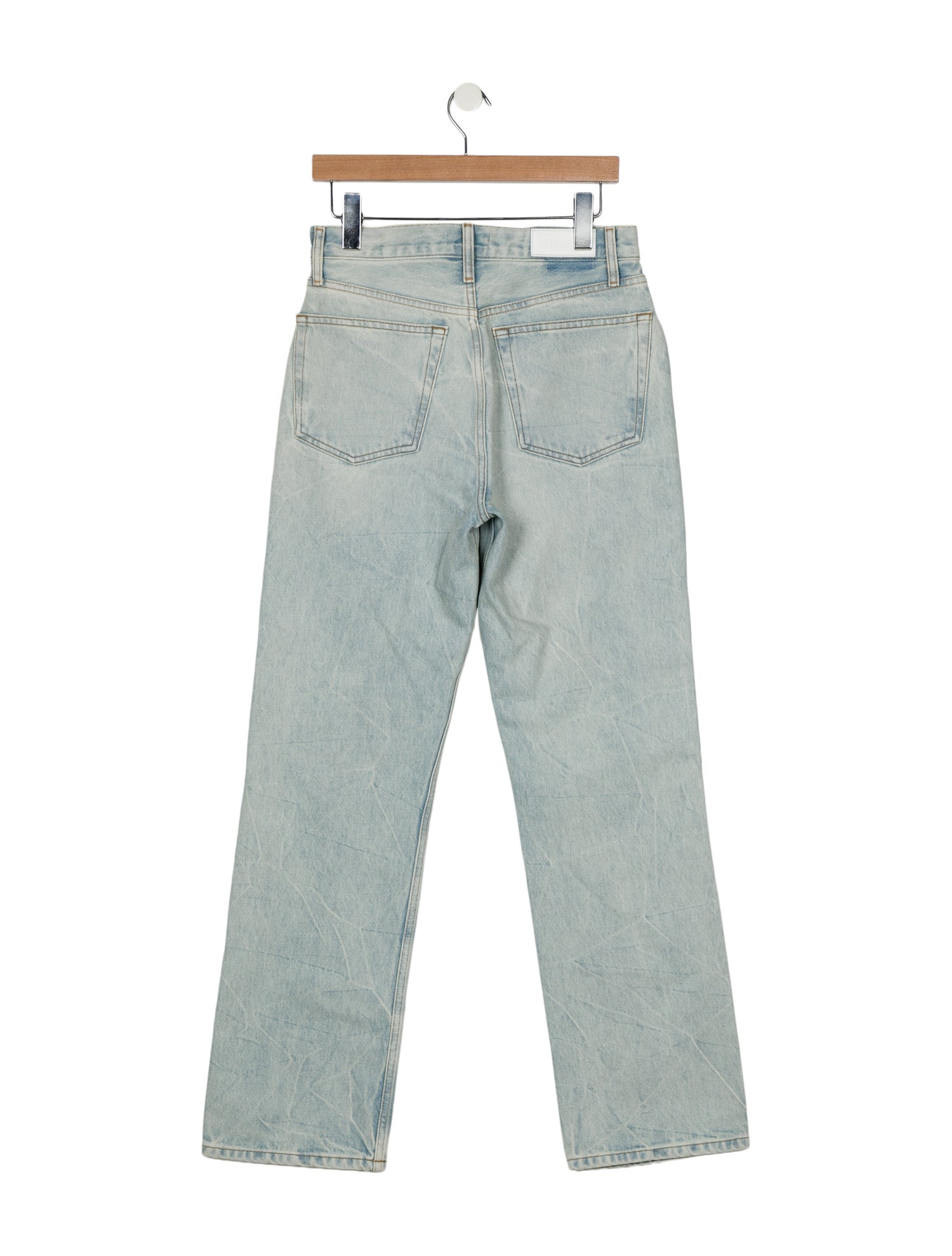 RE/DONE High-Rise Wide Leg Jeans w/ Tags