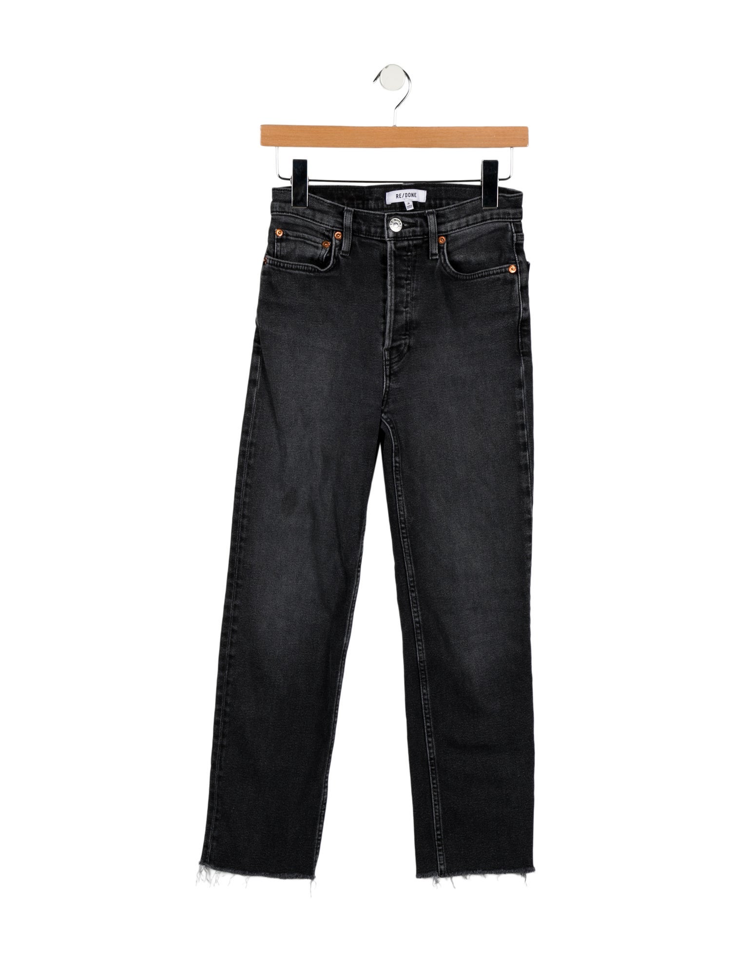 RE/DONE Mid-Rise Straight Leg Jeans