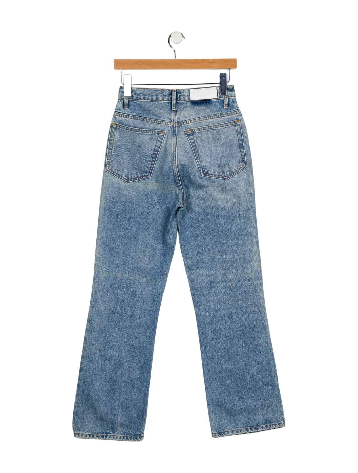 RE/DONE High-Rise Wide Leg Jeans