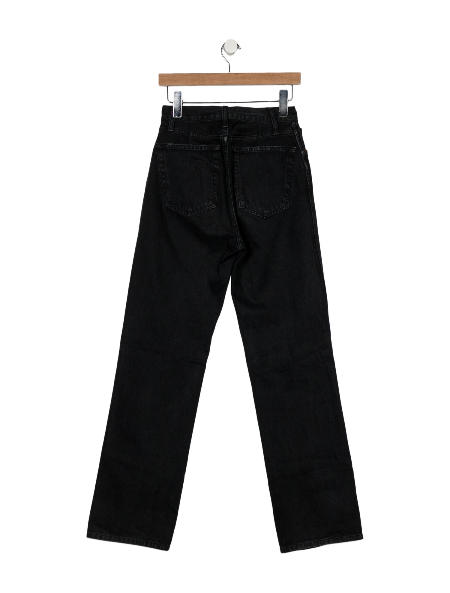RE/DONE High-Rise Straight Leg Jeans