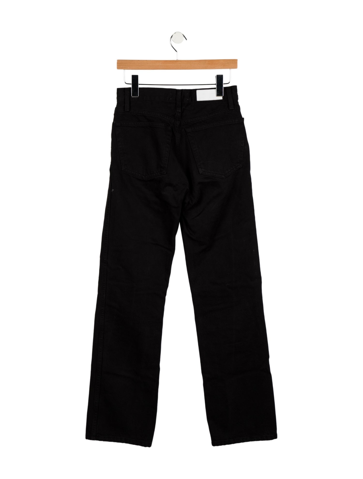RE/DONE High-Rise Straight Leg Jeans