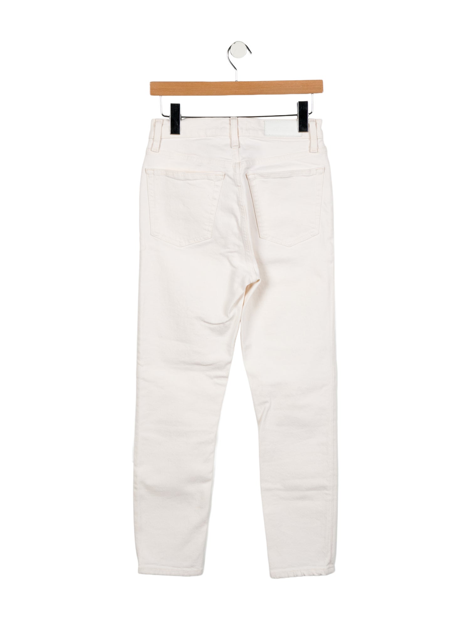 RE/DONE High-Rise Straight Leg Jeans