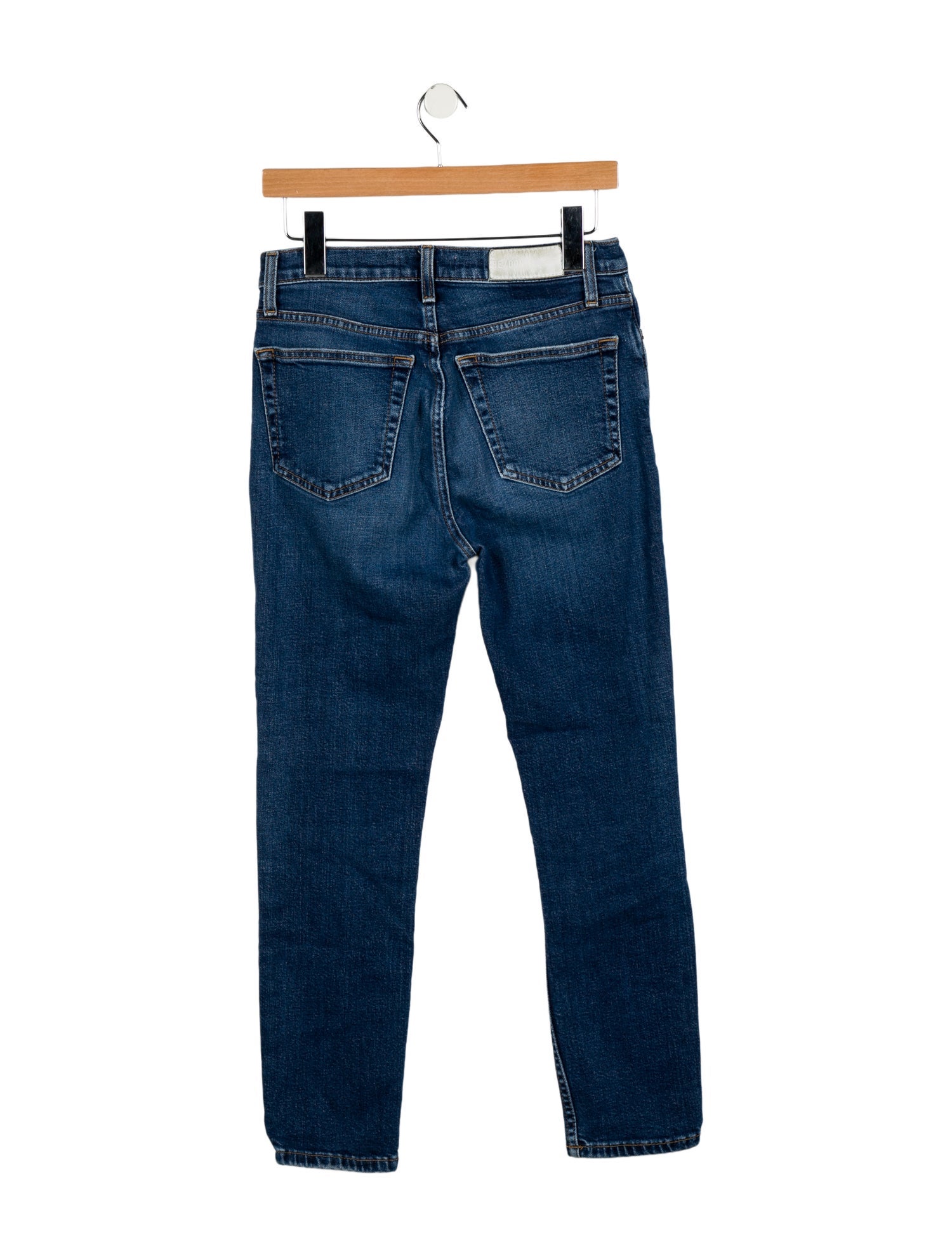 RE/DONE Mid-Rise Skinny Leg Jeans