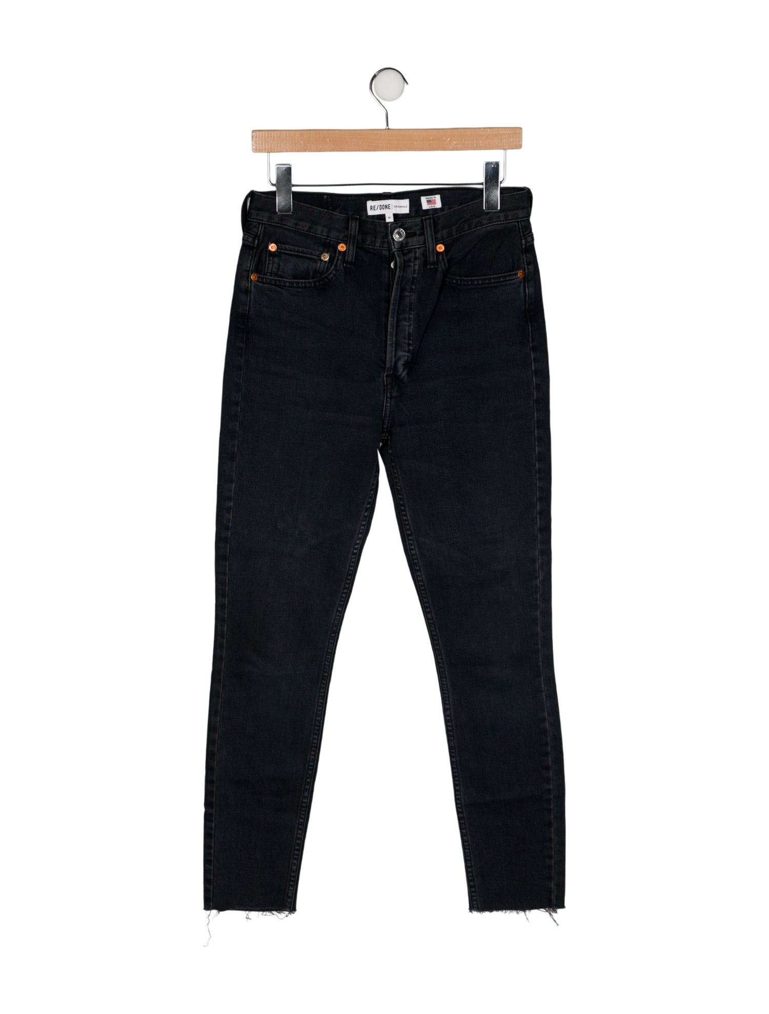 RE/DONE High-Rise Skinny Leg Jeans
