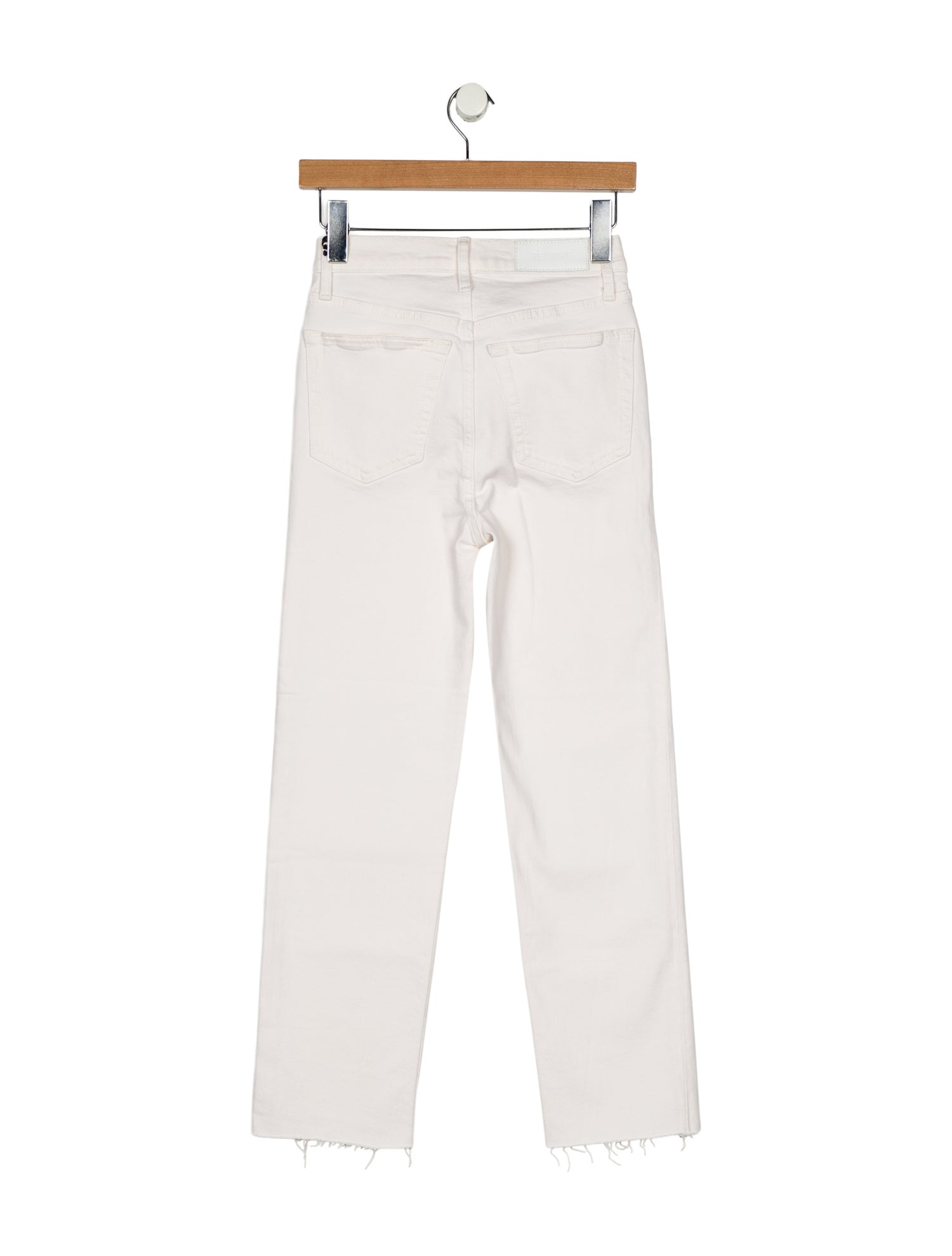 RE/DONE High-Rise Straight Leg Jeans