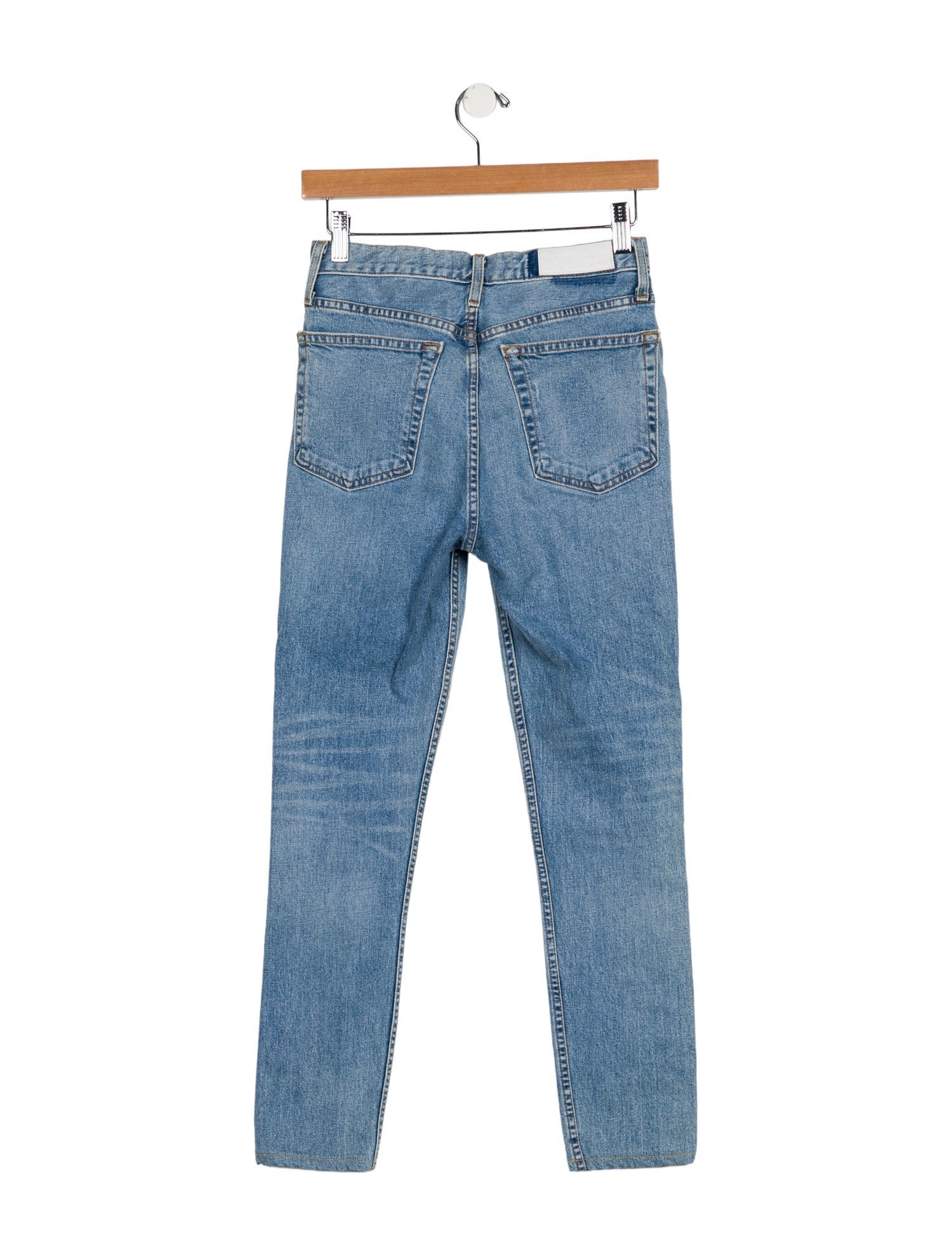 RE/DONE Mid-Rise Skinny Leg Jeans