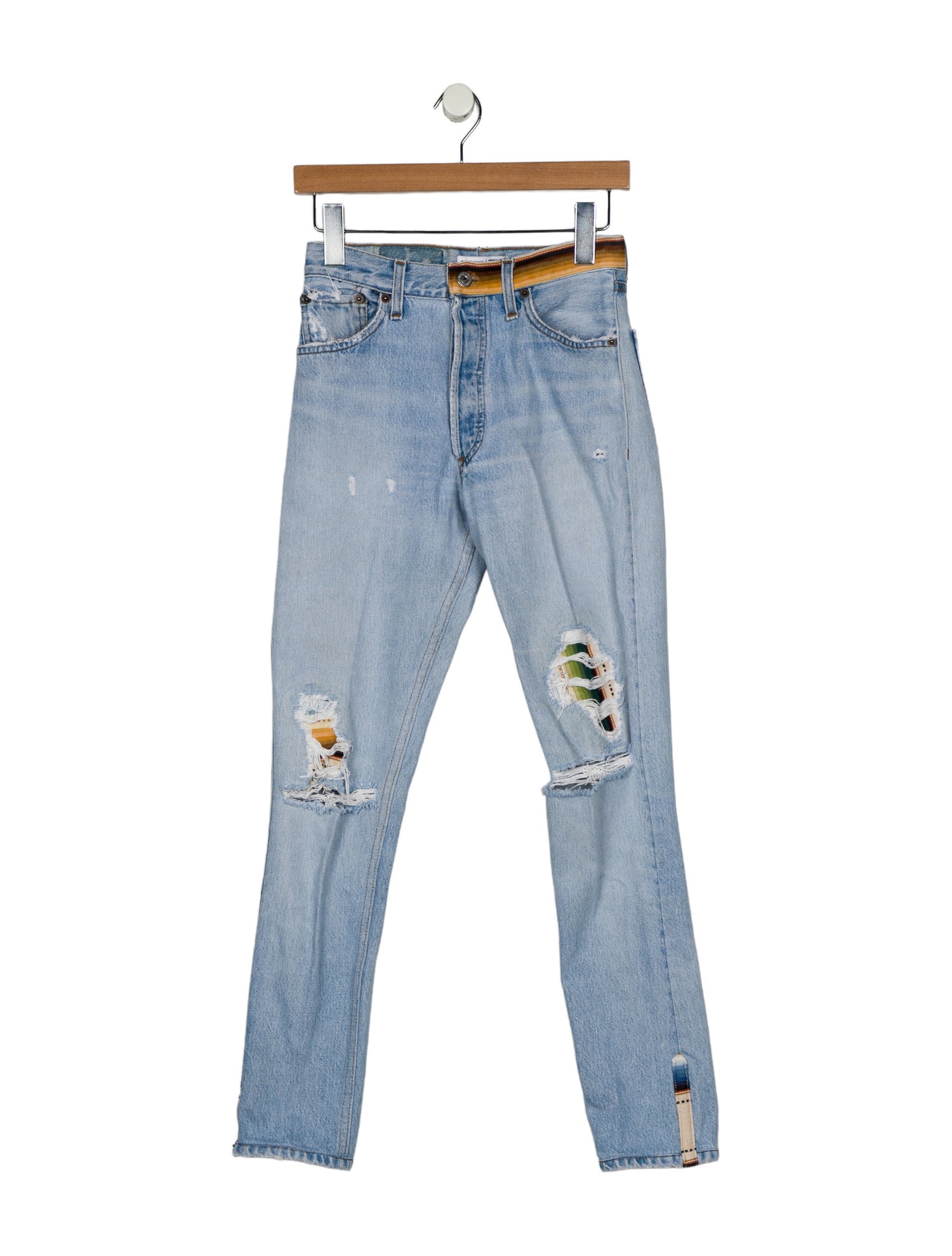 RE/DONE Mid-Rise Skinny Leg Jeans