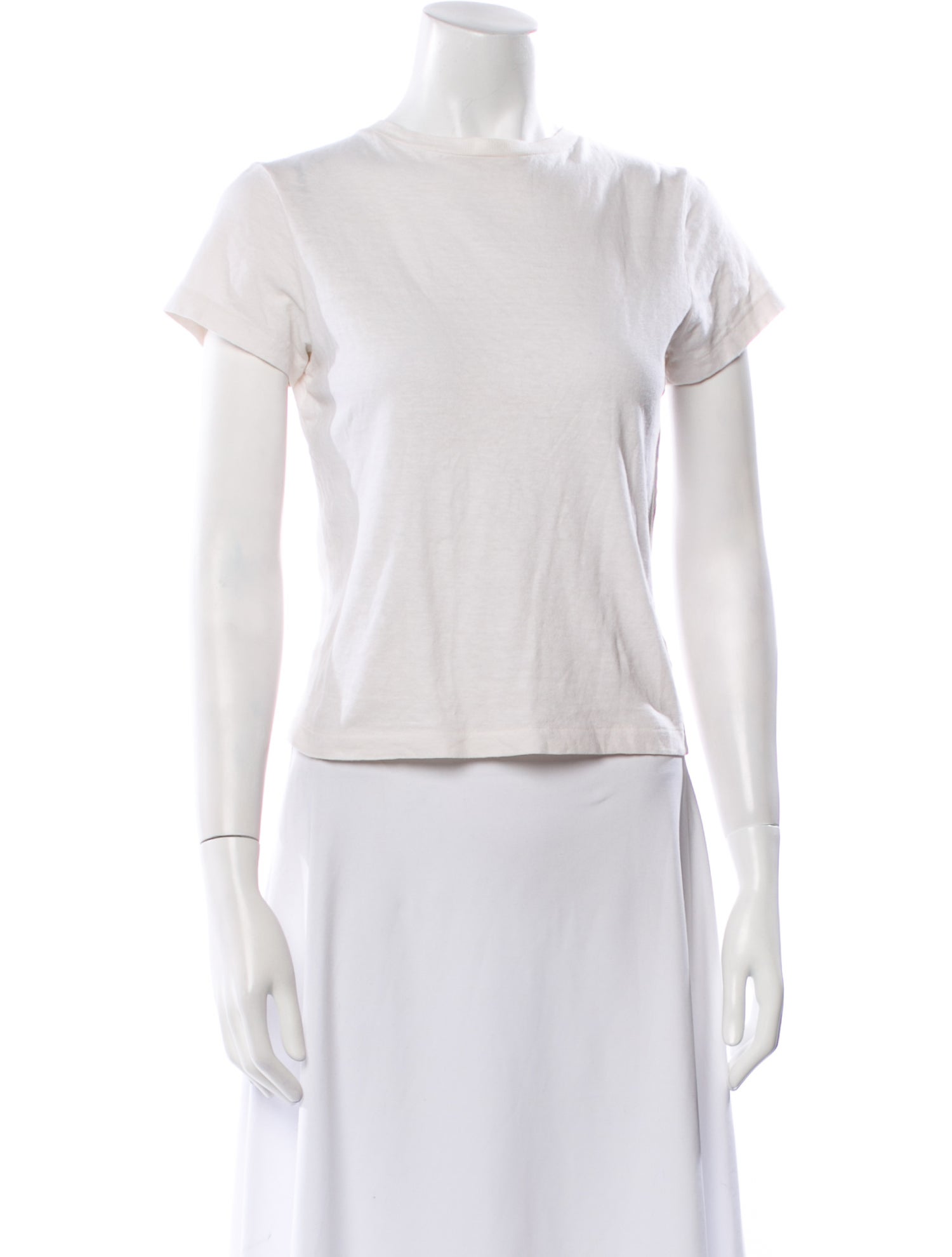 RE/DONE Bateau Neckline Short Sleeve T-Shirt