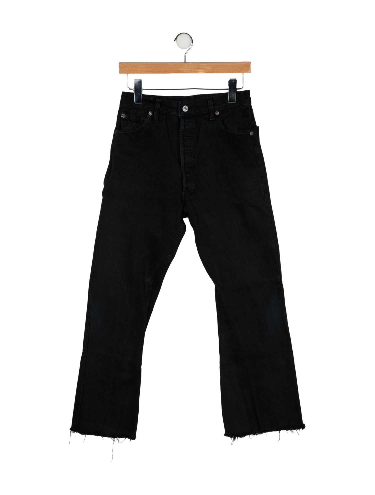 RE/DONE Mid-Rise Wide Leg Jeans
