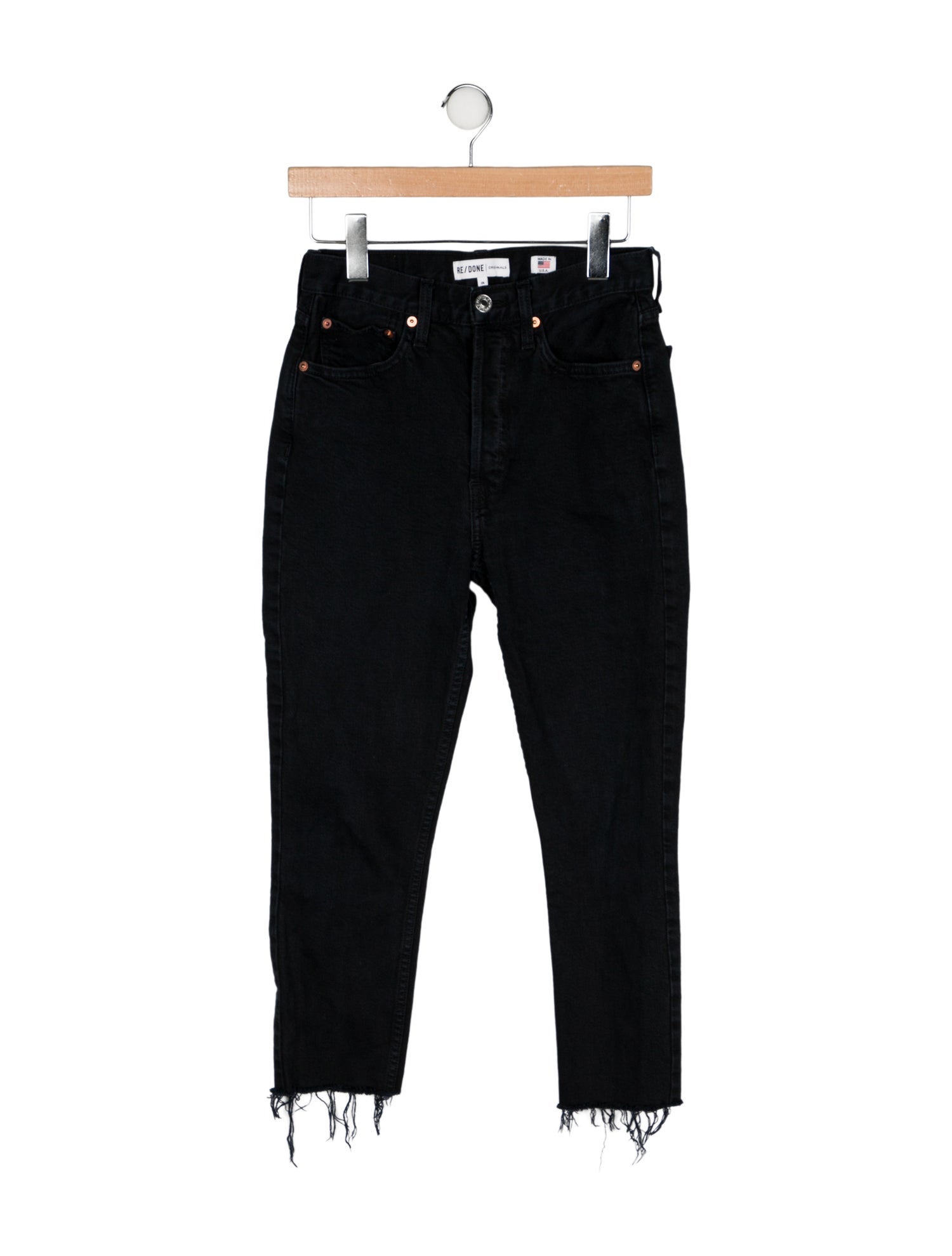 RE/DONE High-Rise Skinny Leg Jeans