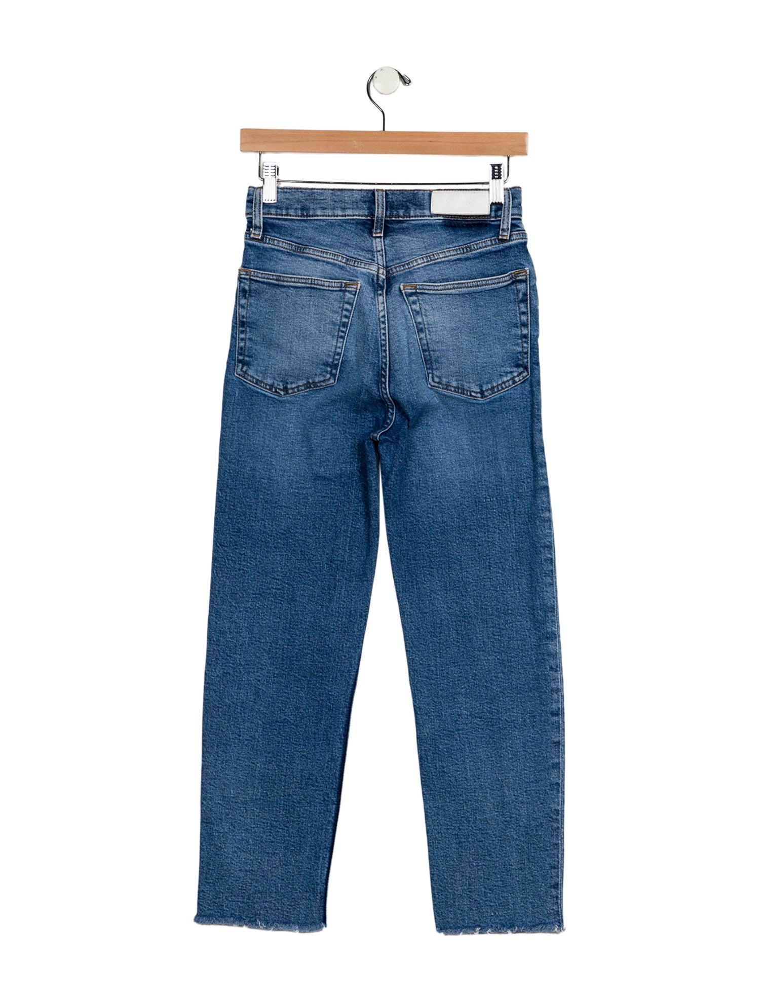 RE/DONE Mid-Rise Straight Leg Jeans