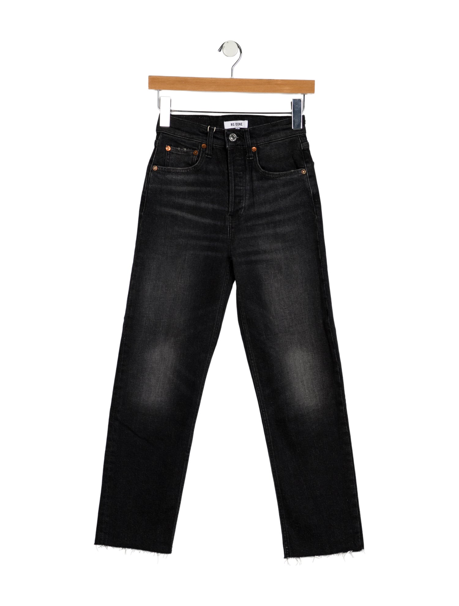 RE/DONE Mid-Rise Straight Leg Jeans w/ Tags