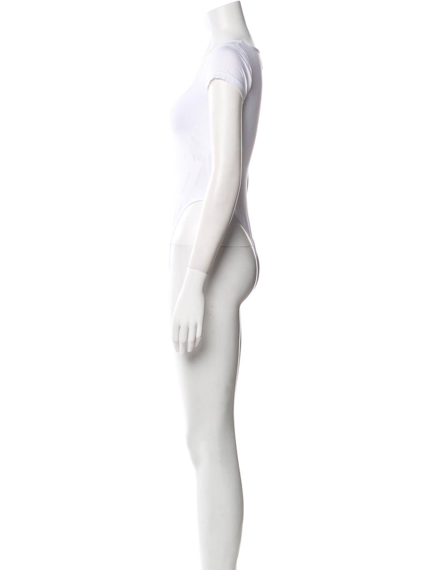 Re/Done x PAM Square Neckline Short Sleeve Bodysuit w/ Tags