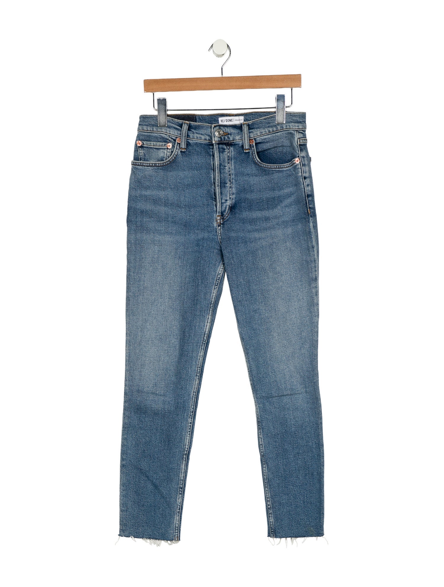 RE/DONE Mid-Rise Skinny Leg Jeans