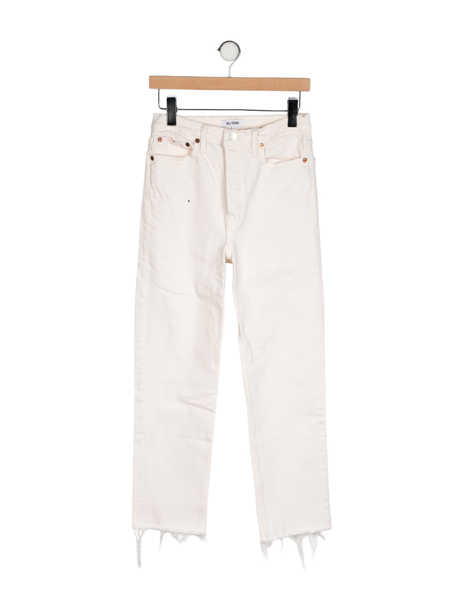 RE/DONE Mid-Rise Straight Leg Jeans