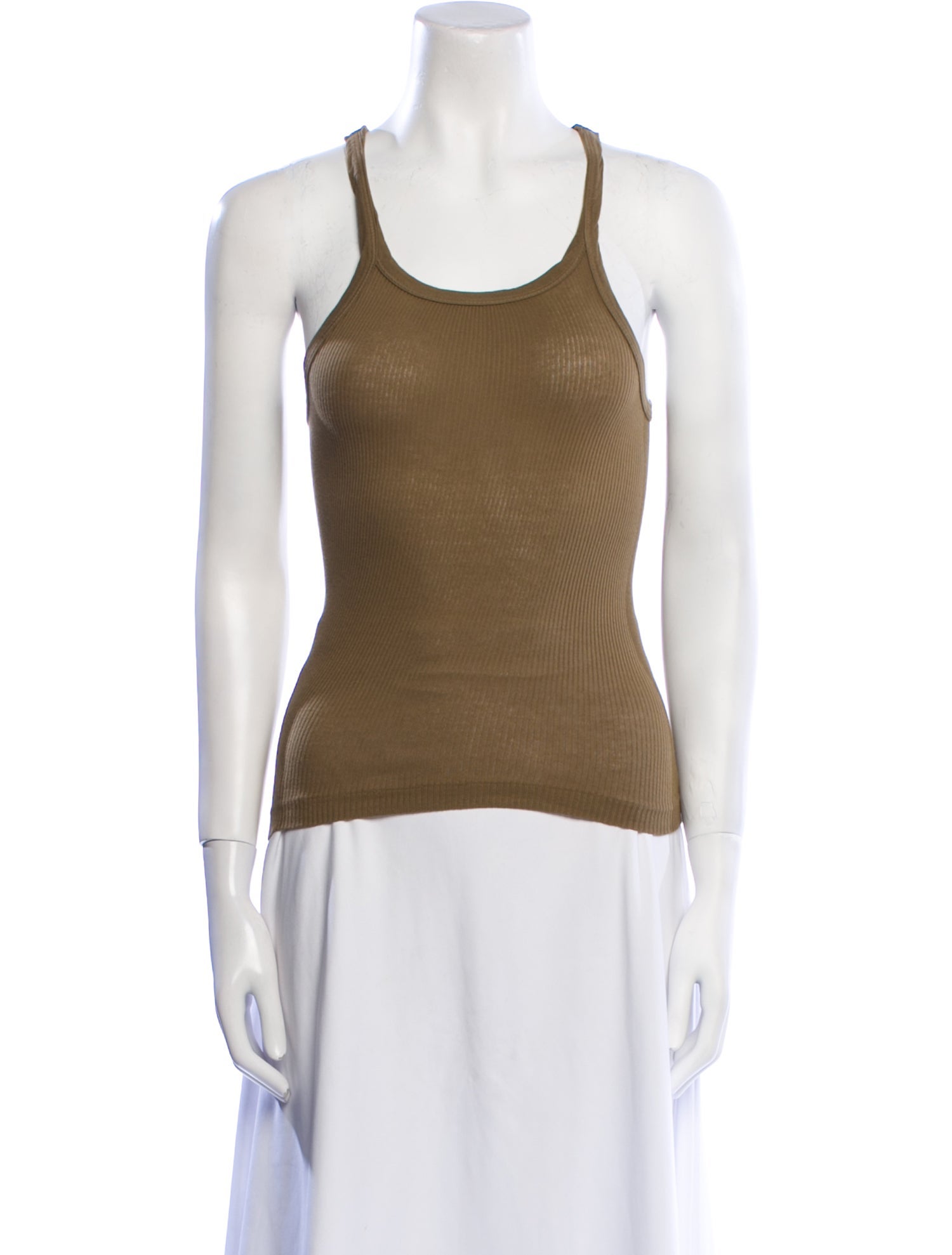 RE/DONE Scoop Neck Sleeveless Top