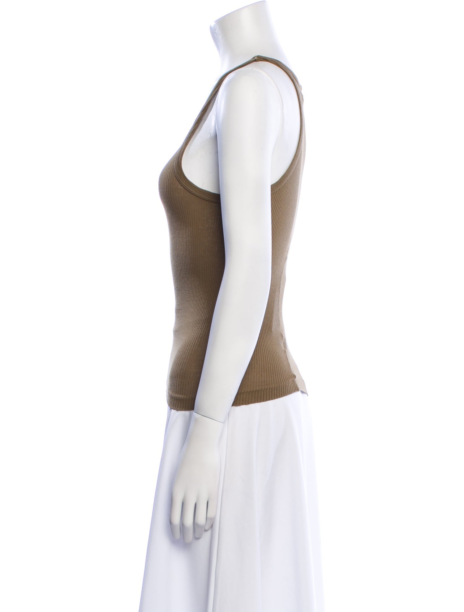 RE/DONE Scoop Neck Sleeveless Top