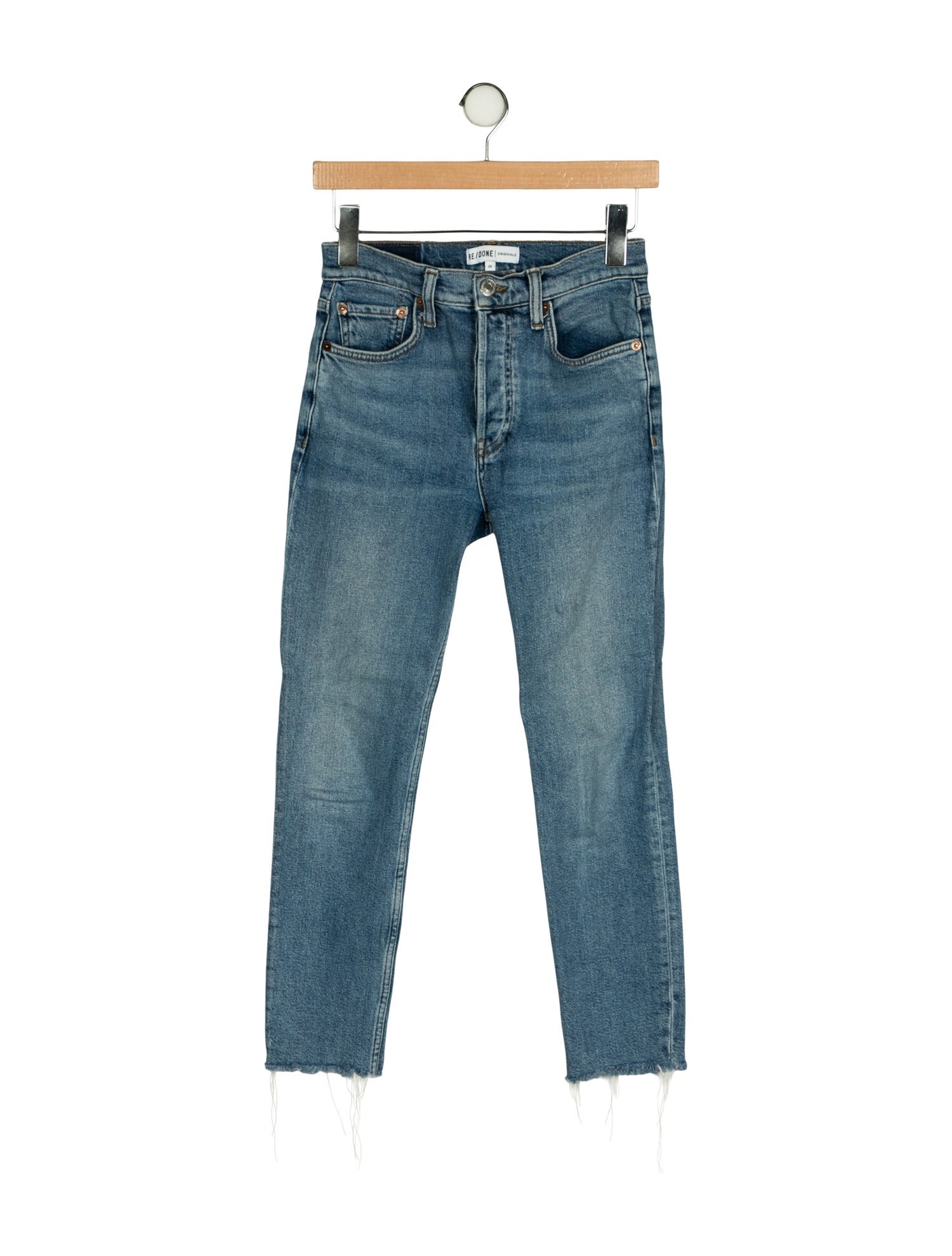 RE/DONE Mid-Rise Skinny Leg Jeans