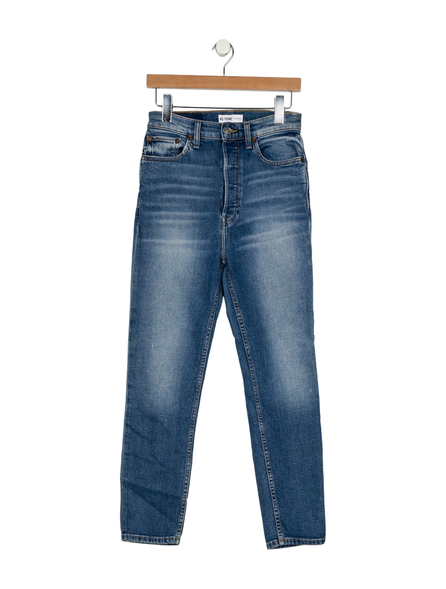 RE/DONE High-Rise Skinny Leg Jeans