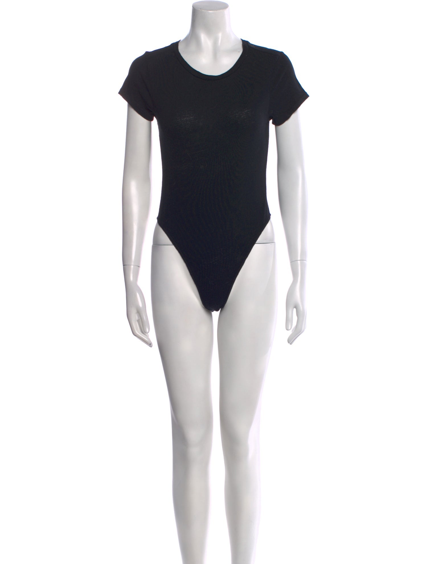 RE/DONE Crew Neck Short Sleeve Bodysuit
