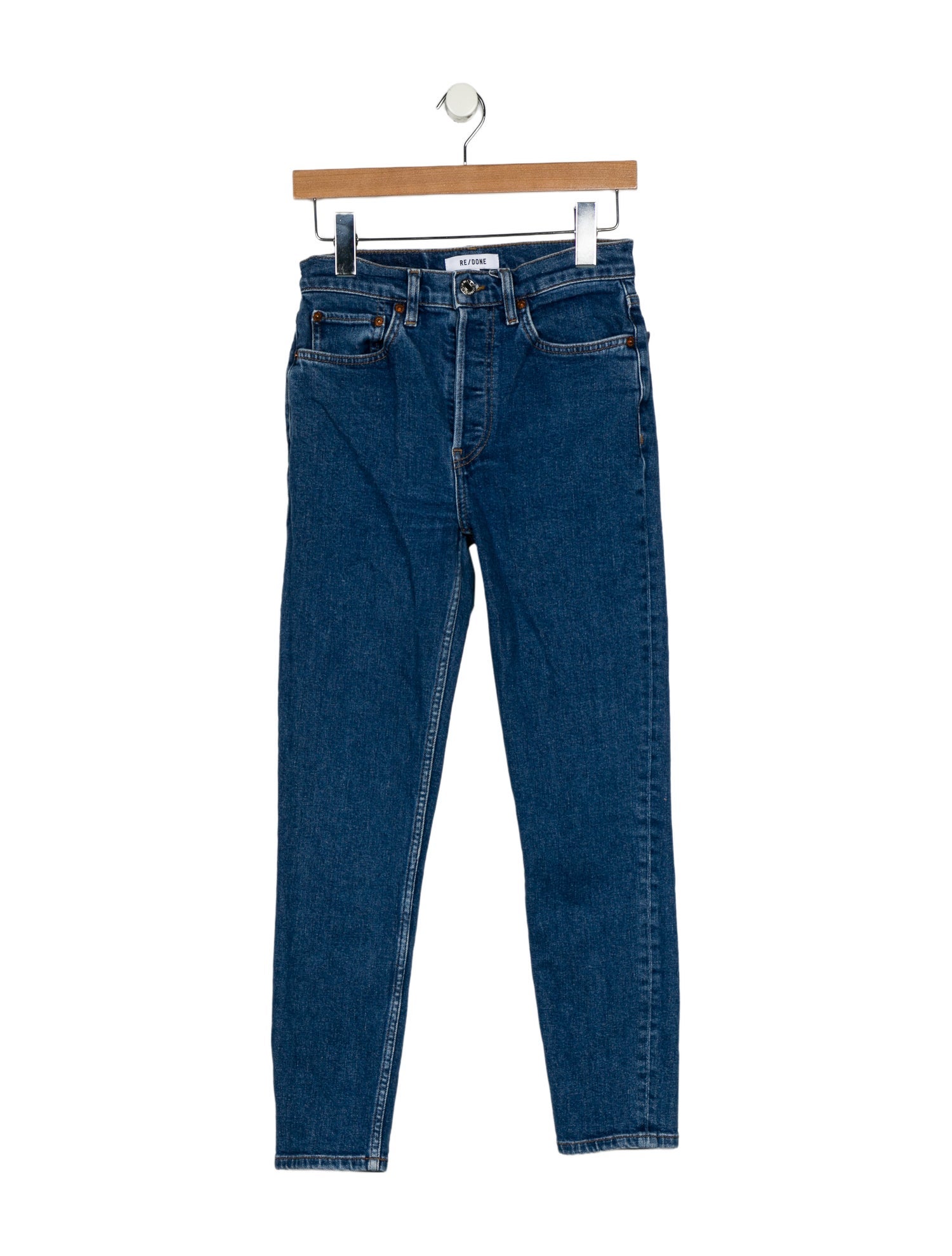 RE/DONE Mid-Rise Skinny Leg Jeans