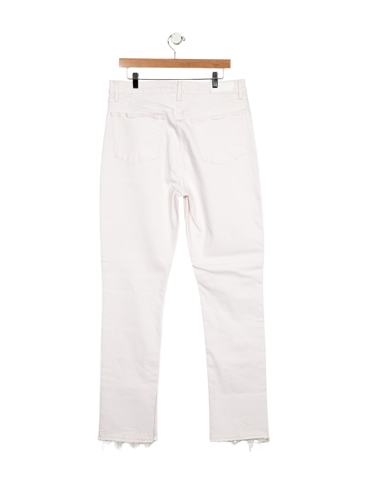 RE/DONE High-Rise Straight Leg Jeans