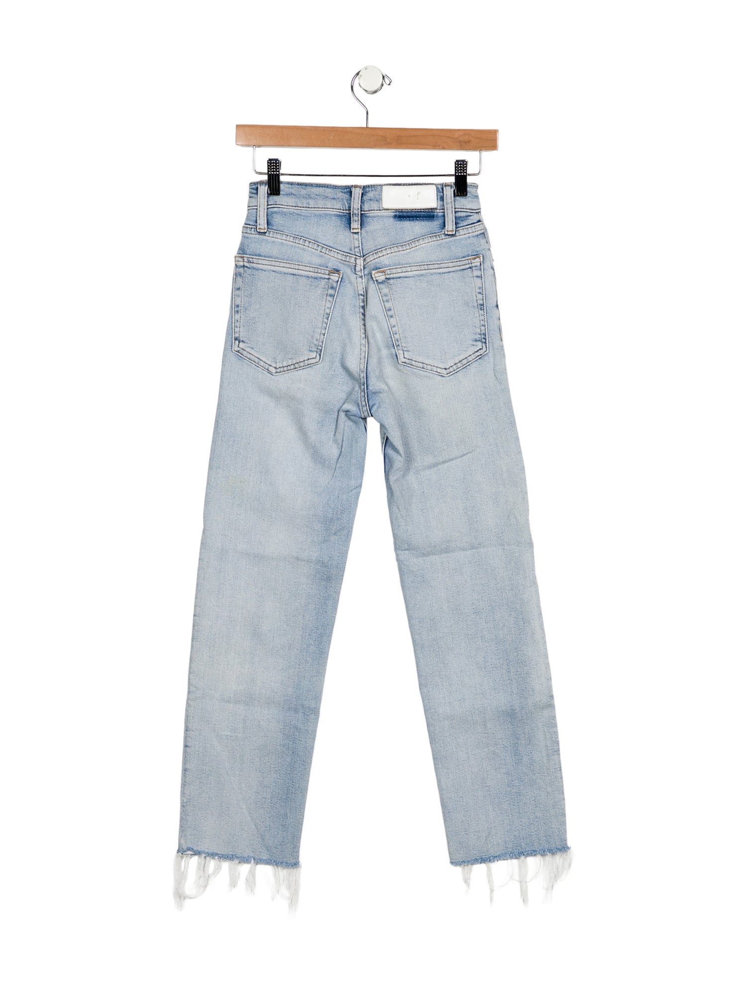 RE/DONE Mid-Rise Straight Leg Jeans