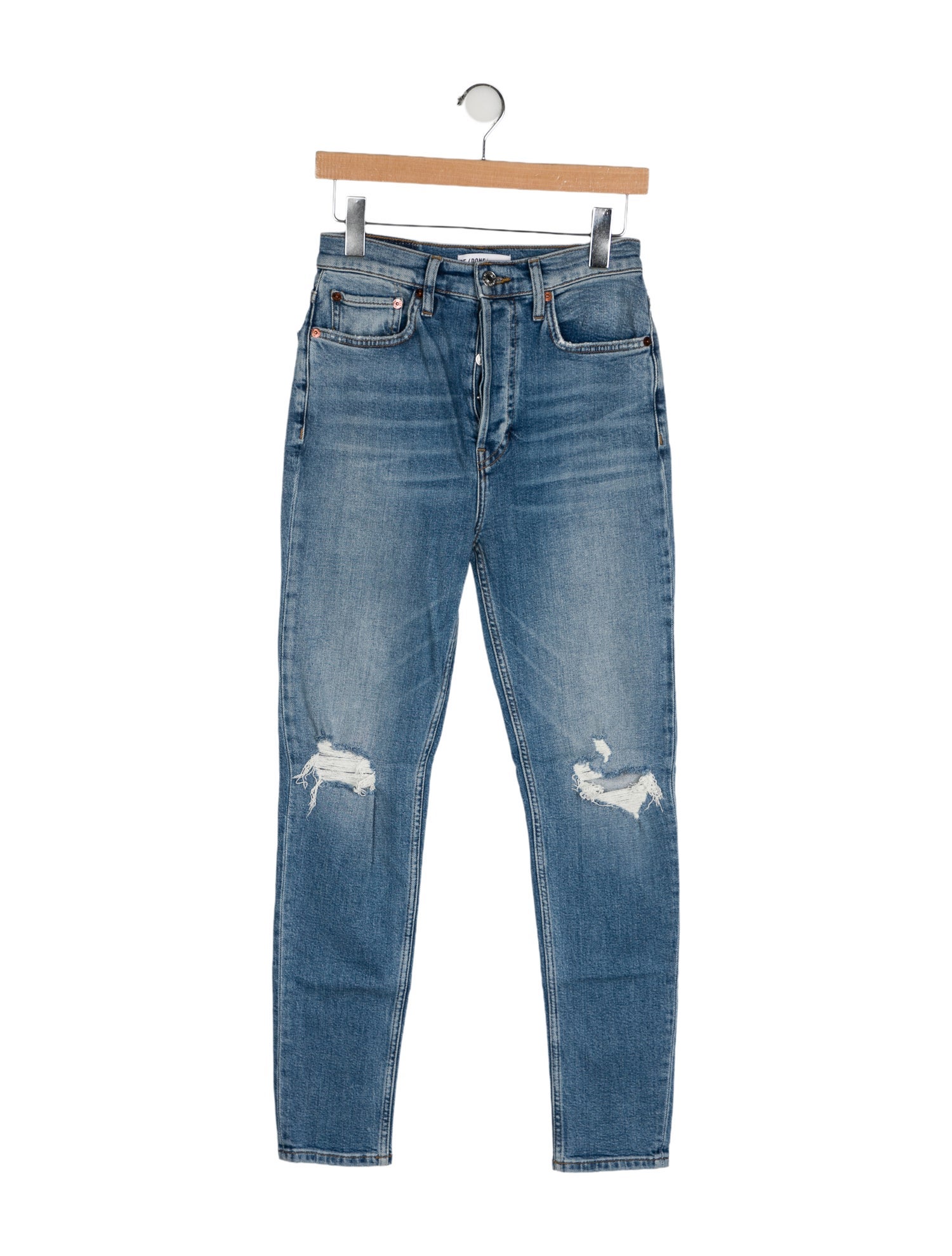 RE/DONE High-Rise Skinny Leg Jeans
