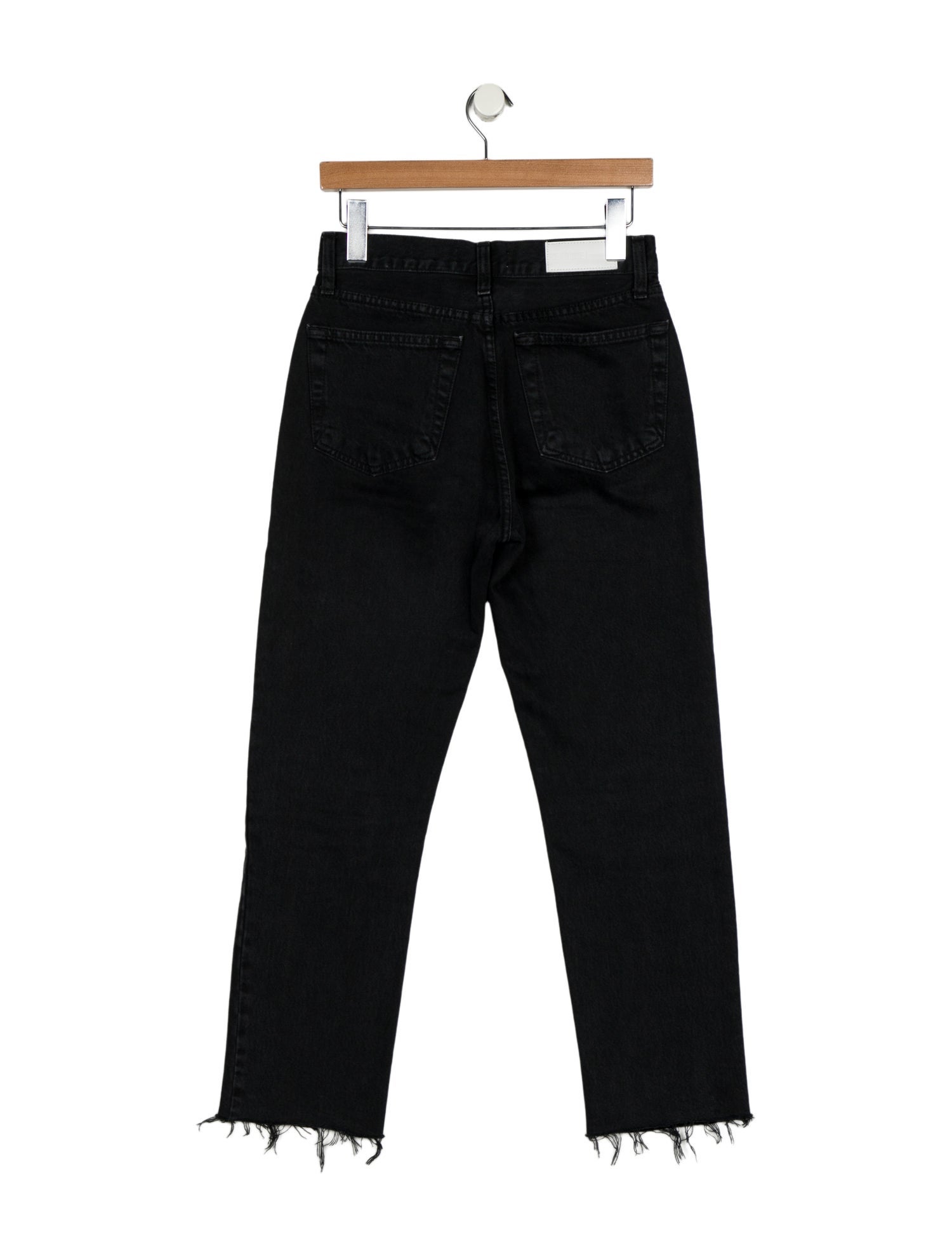 RE/DONE High-Rise Straight Leg Jeans