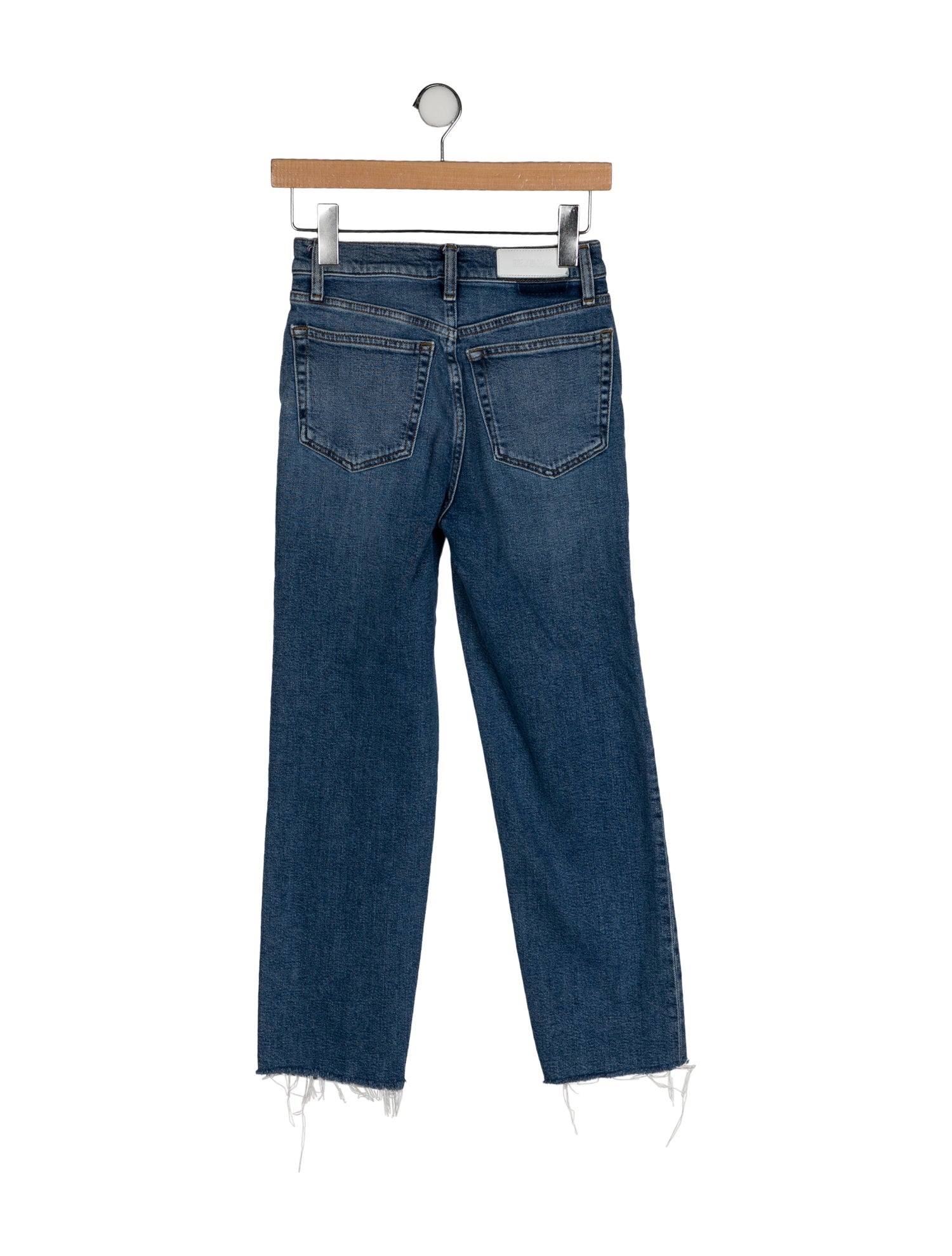 RE/DONE Mid-Rise Straight Leg Jeans